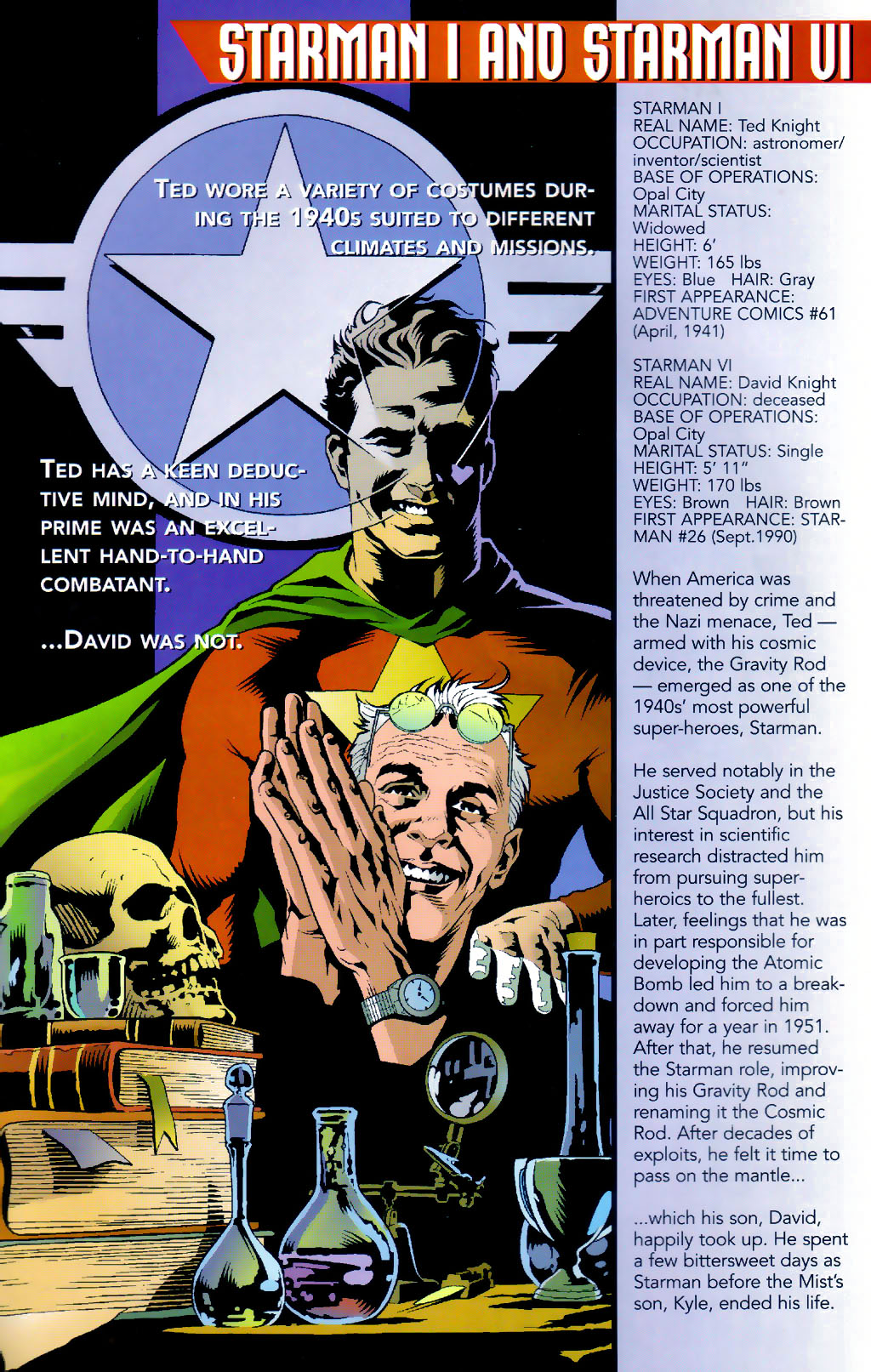 Read online Starman Secret Files comic -  Issue # Full - 27