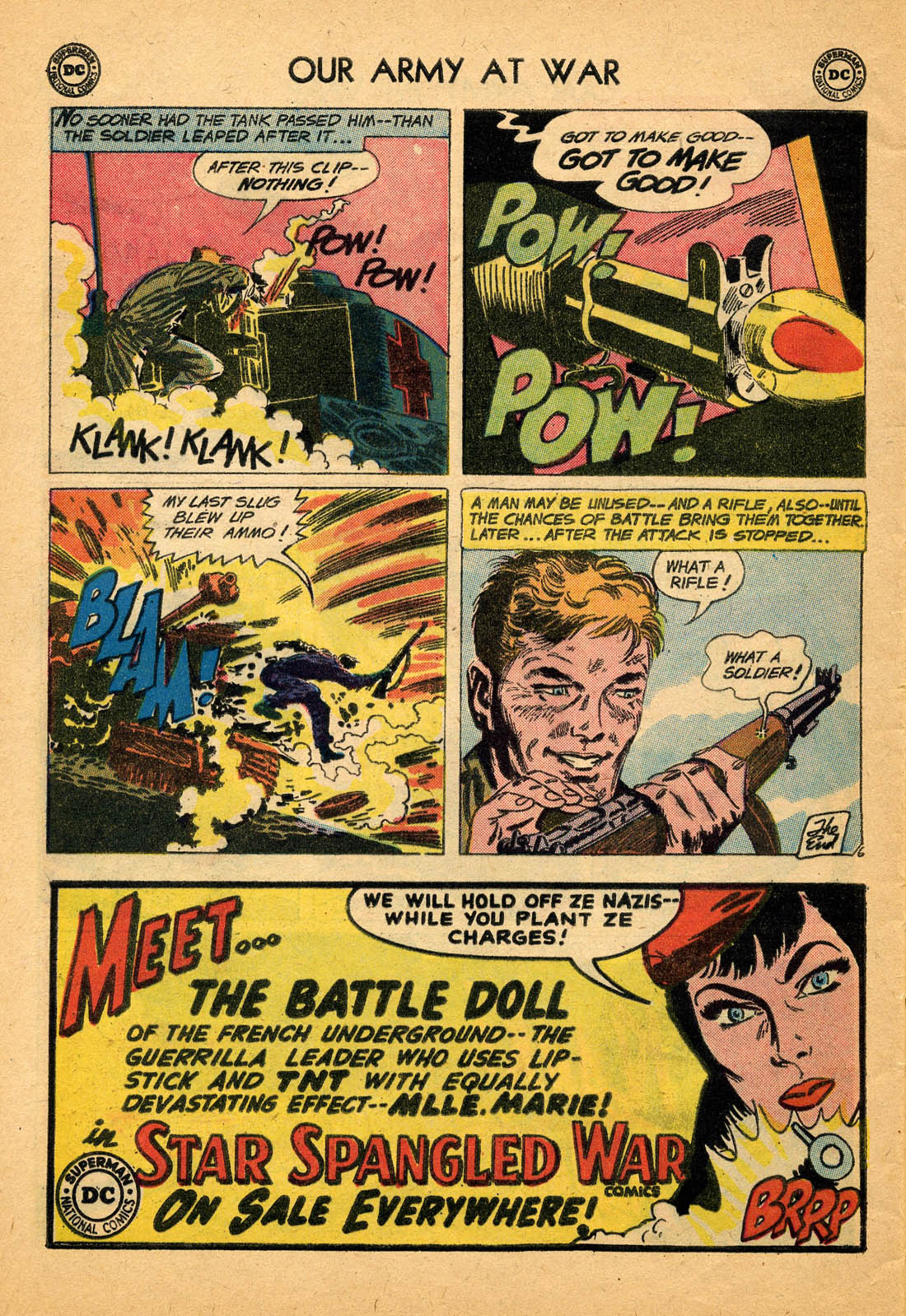 Read online Our Army at War (1952) comic -  Issue #89 - 32