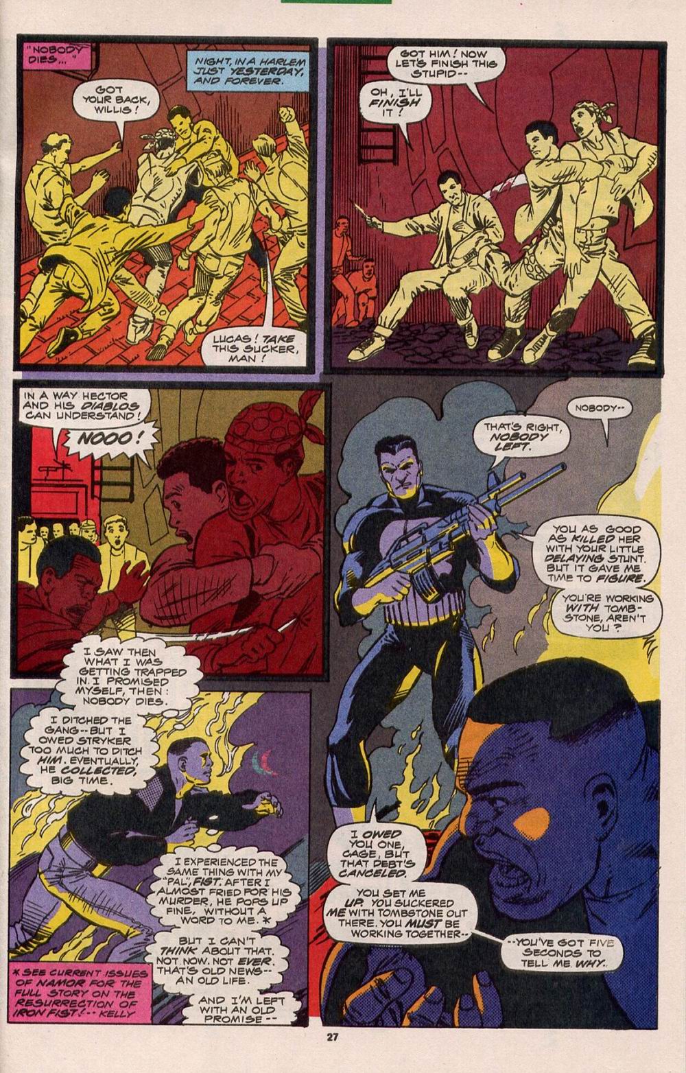 Read online Cage (1992) comic -  Issue #3 - 22