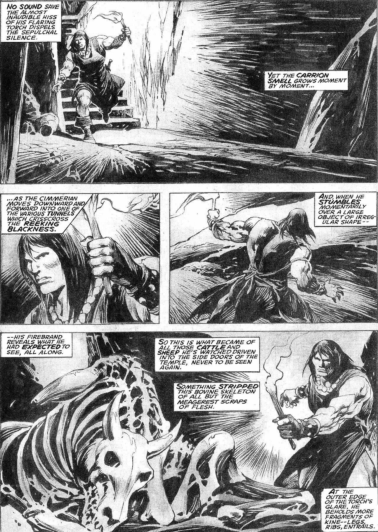 Read online The Savage Sword Of Conan comic -  Issue #210 - 19