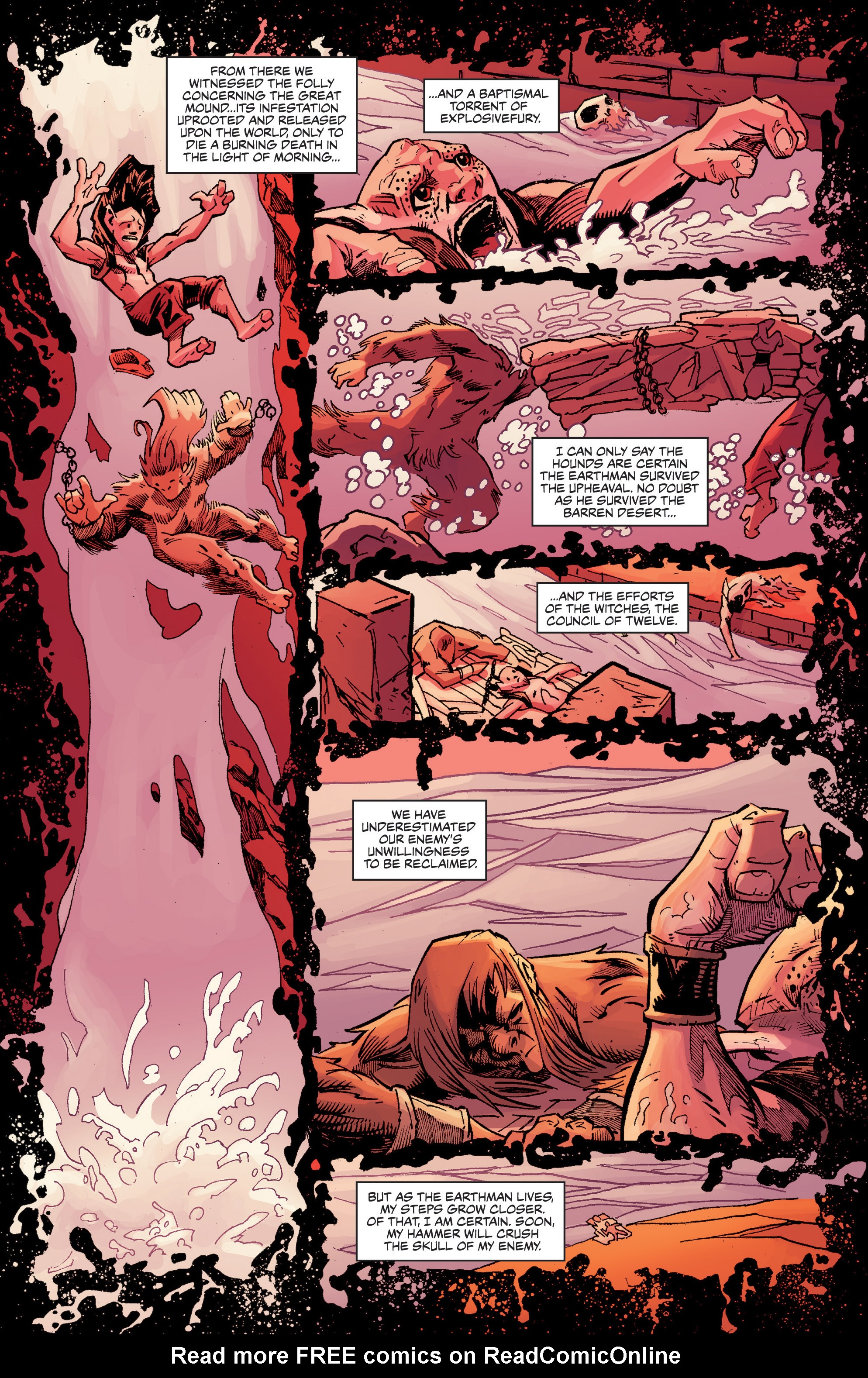 Read online Bigfoot: Sword of the Earthman (2015) comic -  Issue #4 - 4