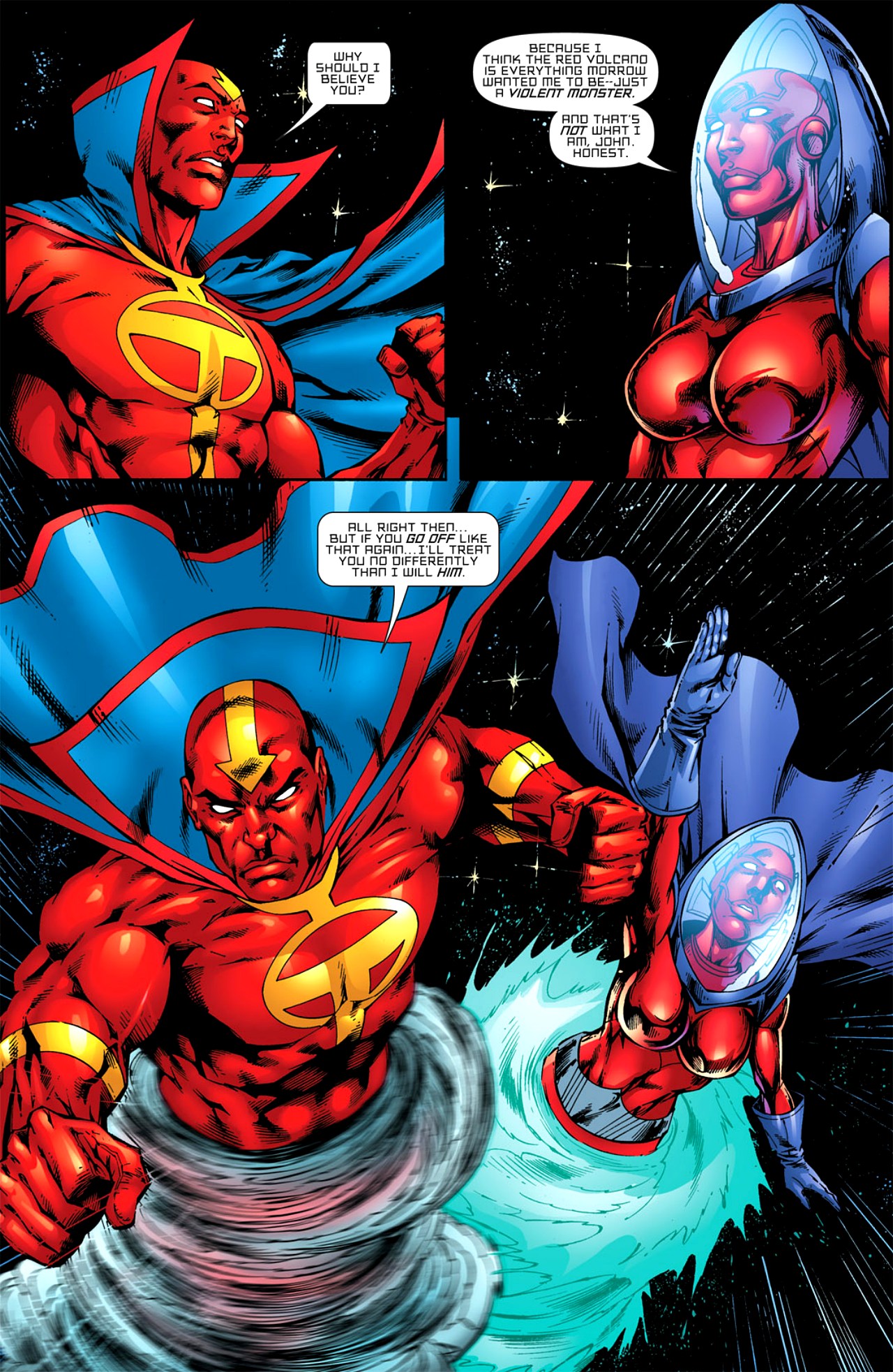Read online Red Tornado (2009) comic -  Issue #3 - 12