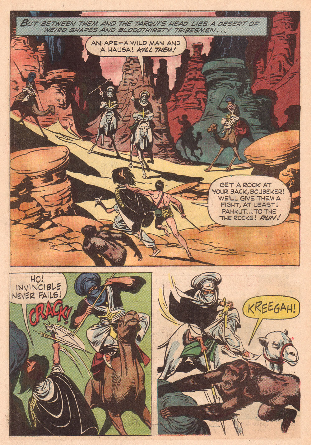 Read online Korak, Son of Tarzan (1964) comic -  Issue #7 - 14