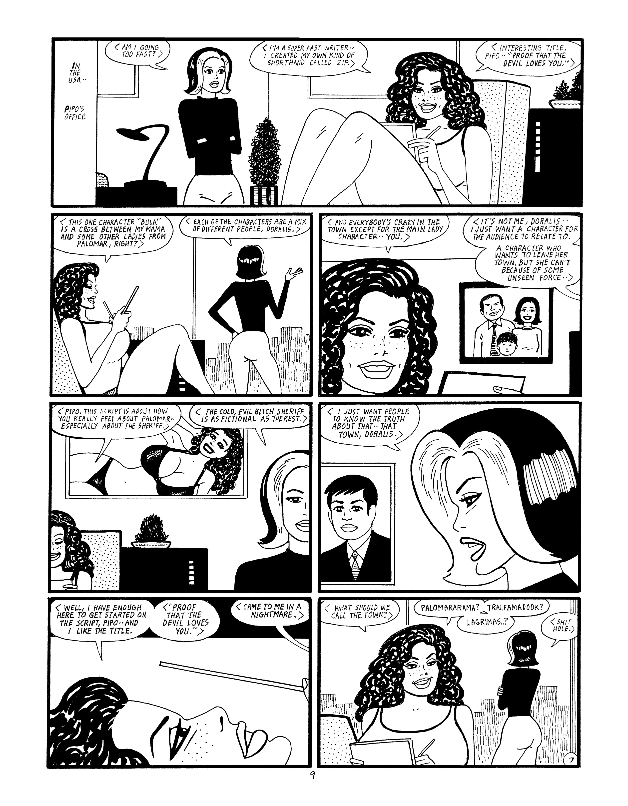 Read online Love and Rockets (2016) comic -  Issue #9 - 11
