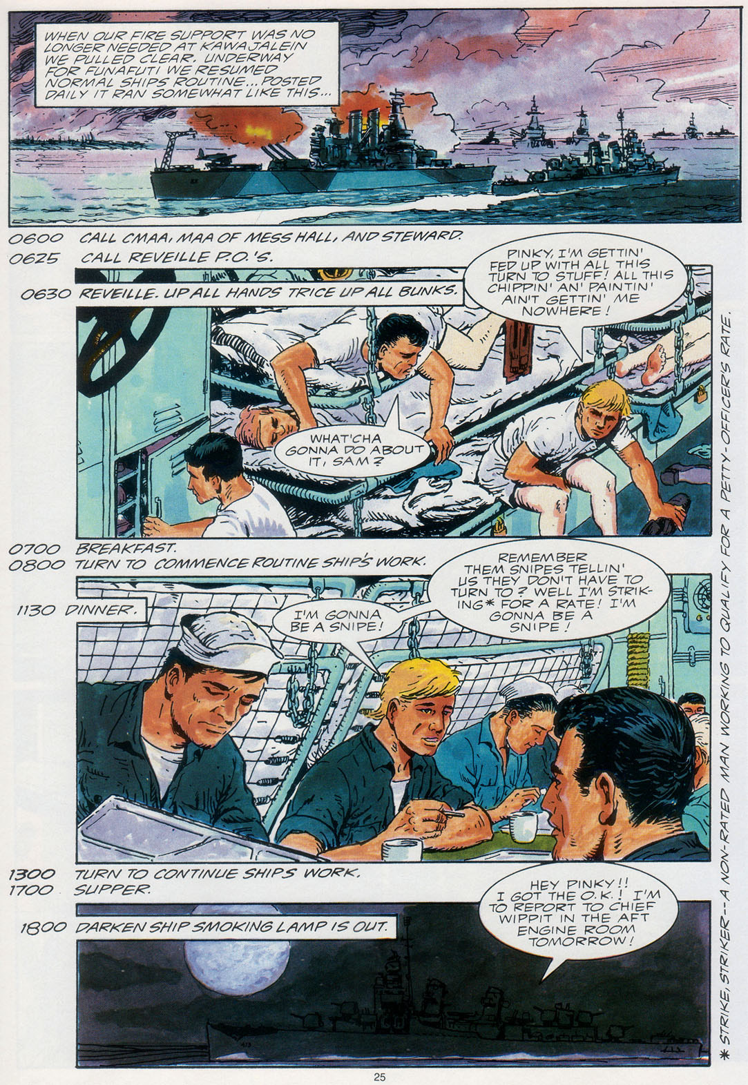 Read online Marvel Graphic Novel comic -  Issue #30 - A Sailor's Story - 31