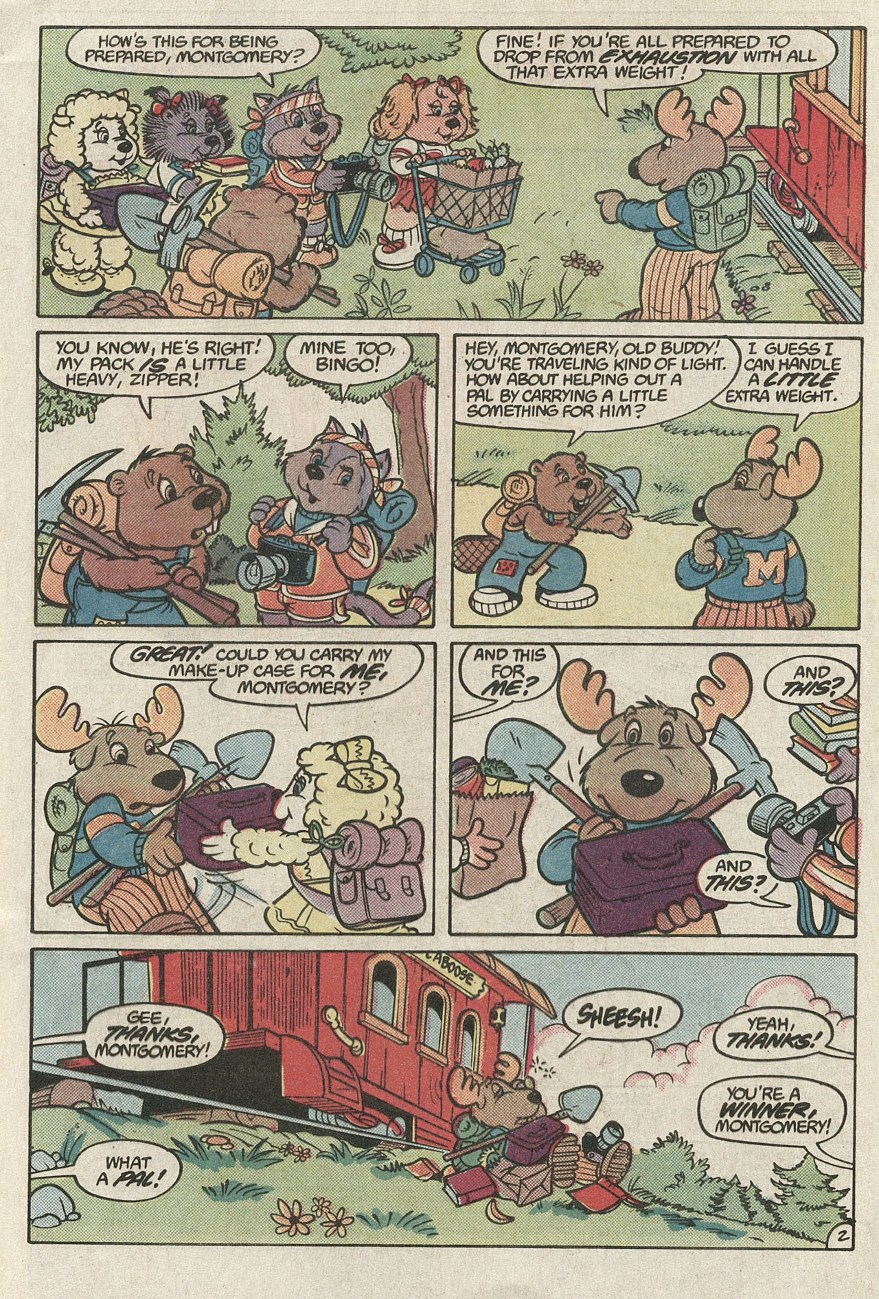 Read online The Get Along Gang comic -  Issue #3 - 4