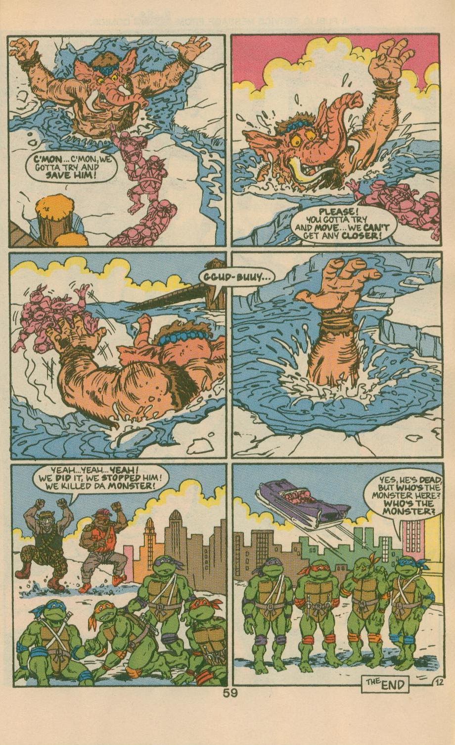 Teenage Mutant Ninja Turtles Adventures (1989) issue Spring 1991 - Page 61
