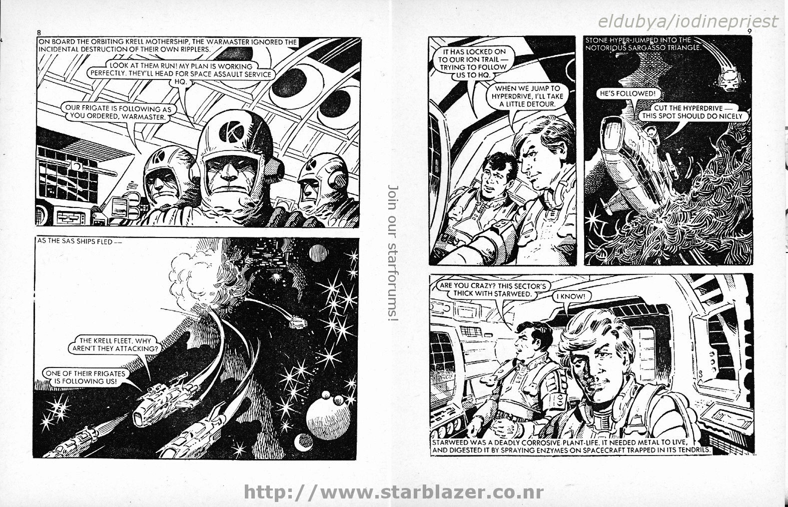 Read online Starblazer comic -  Issue #131 - 6