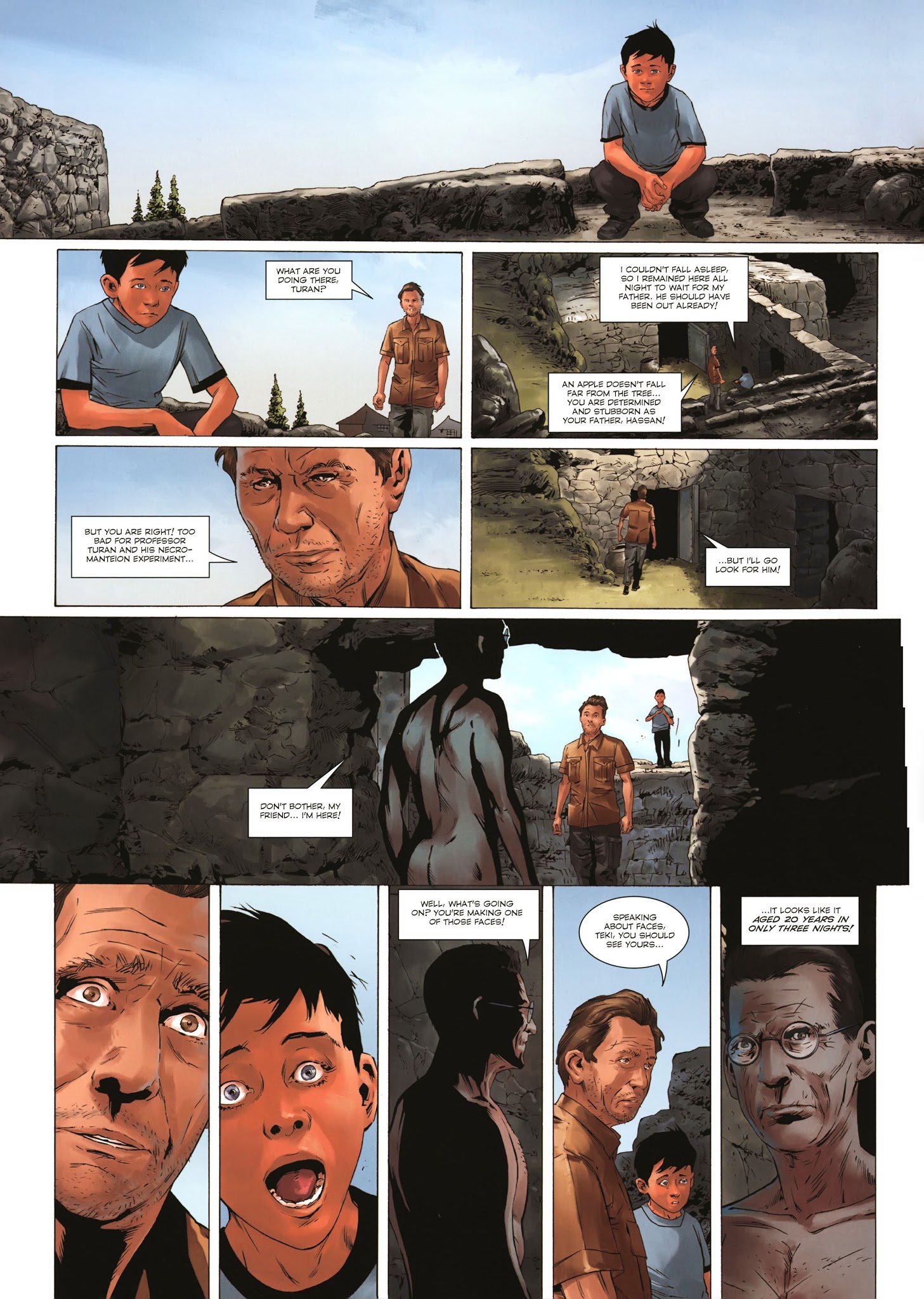 Read online Prometheus comic -  Issue #8 - 7