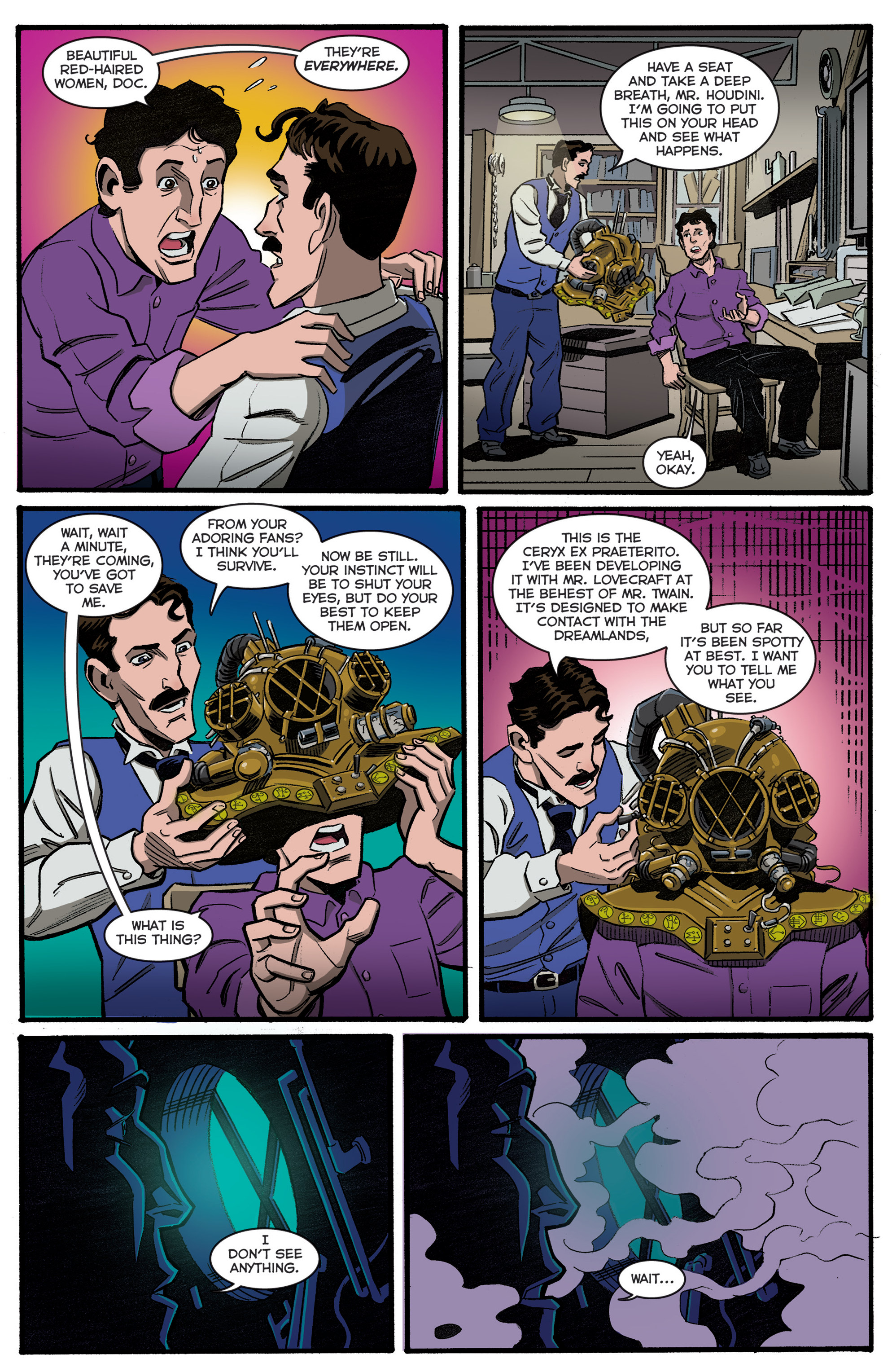 Read online Herald: Lovecraft & Tesla - Bundles of Joy comic -  Issue #1 - 19