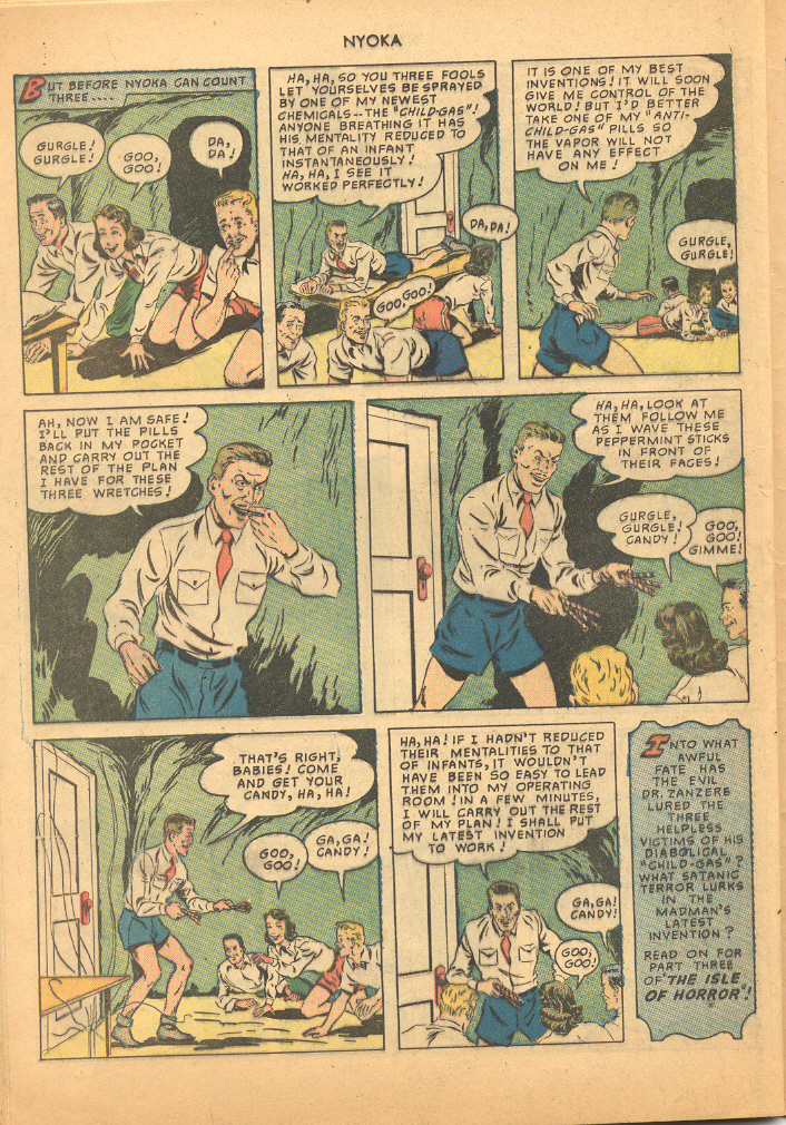 Read online Nyoka the Jungle Girl (1945) comic -  Issue #41 - 40