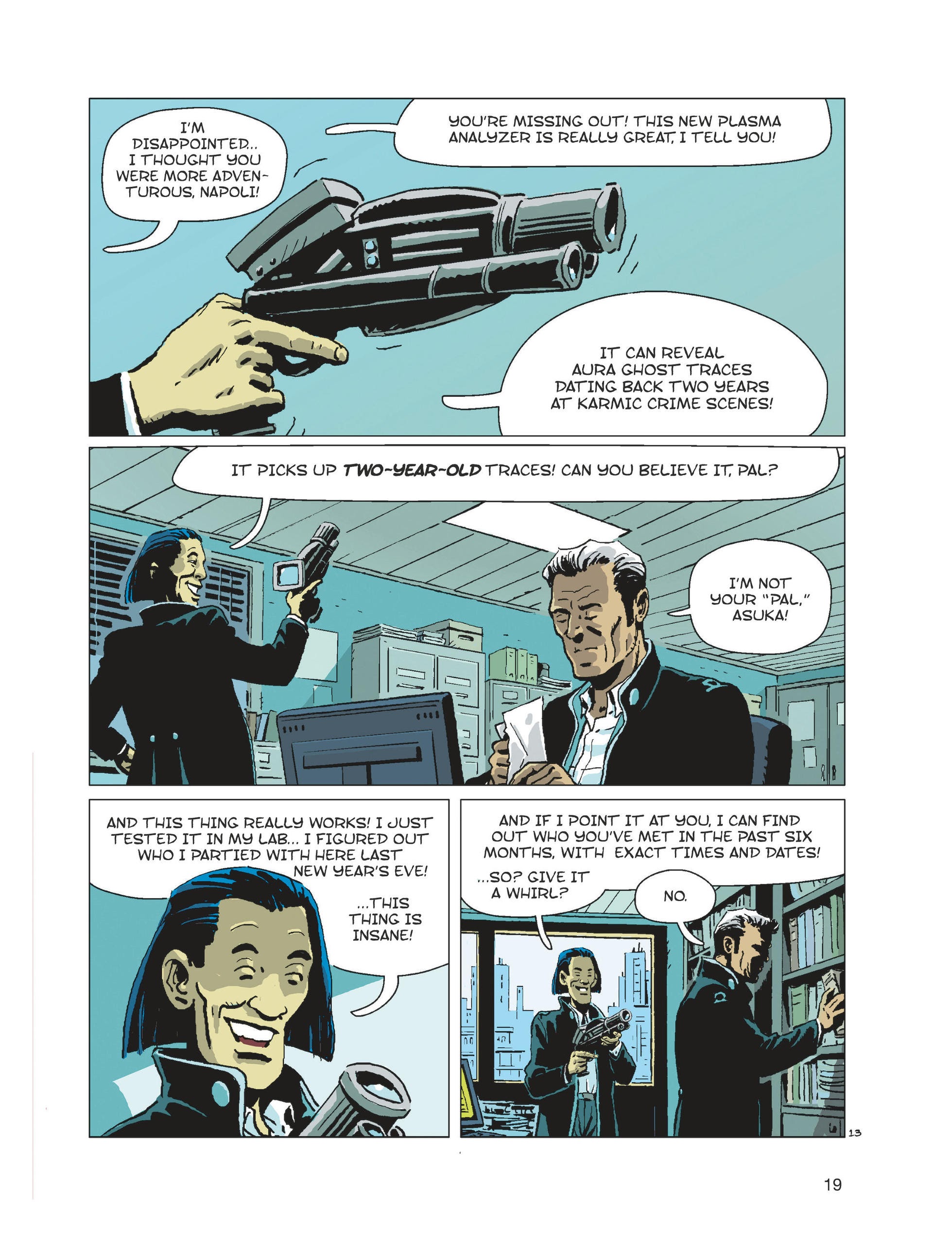 Read online Karma City comic -  Issue #1 - 19