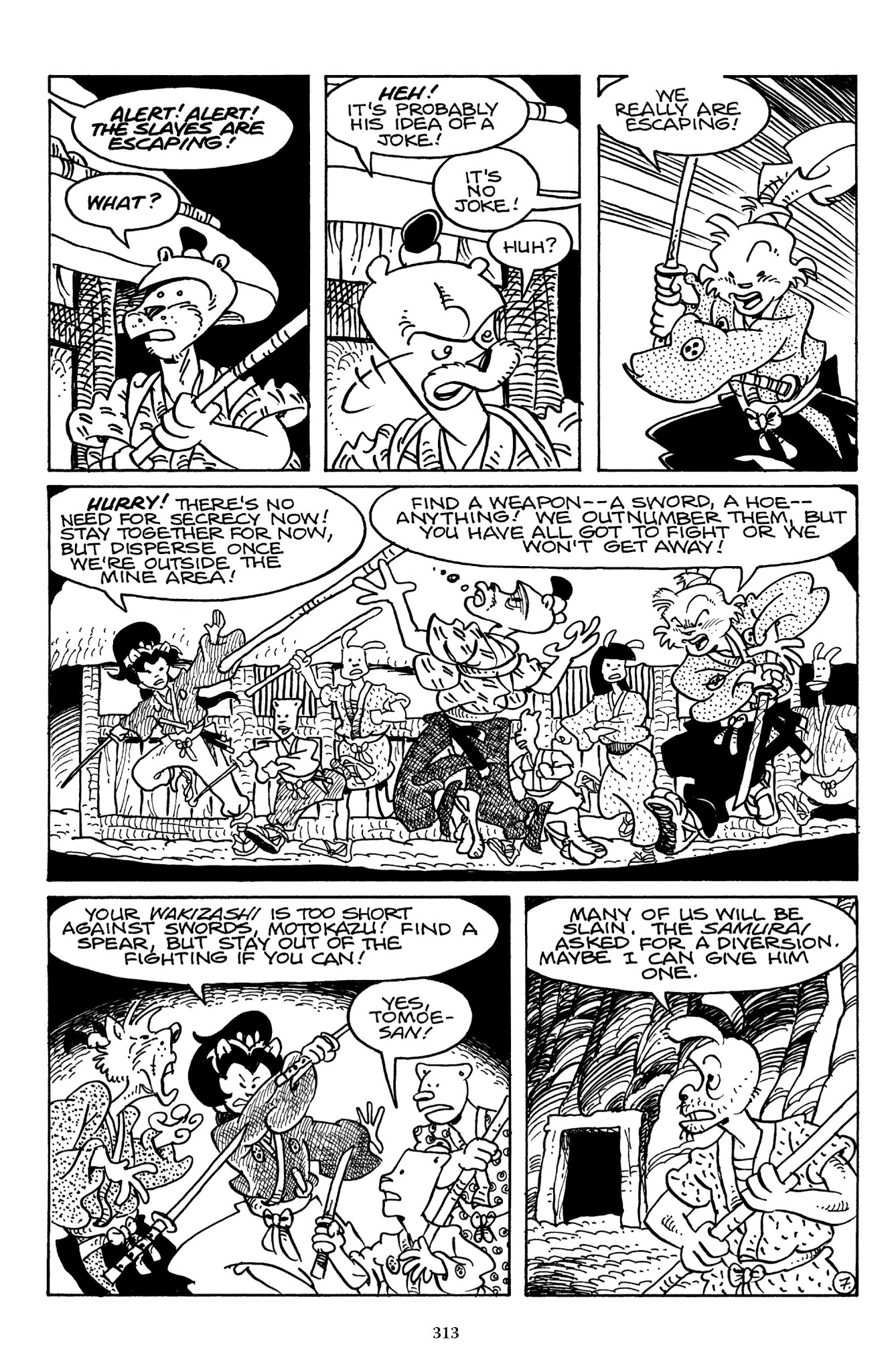 Read online The Usagi Yojimbo Saga comic -  Issue # TPB 5 - 309