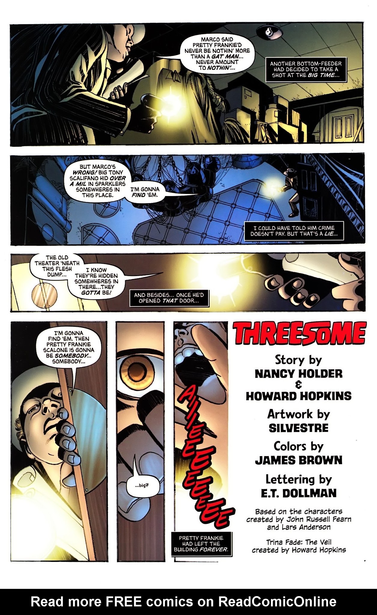 Read online Domino Lady's Threesome comic -  Issue # Full - 4