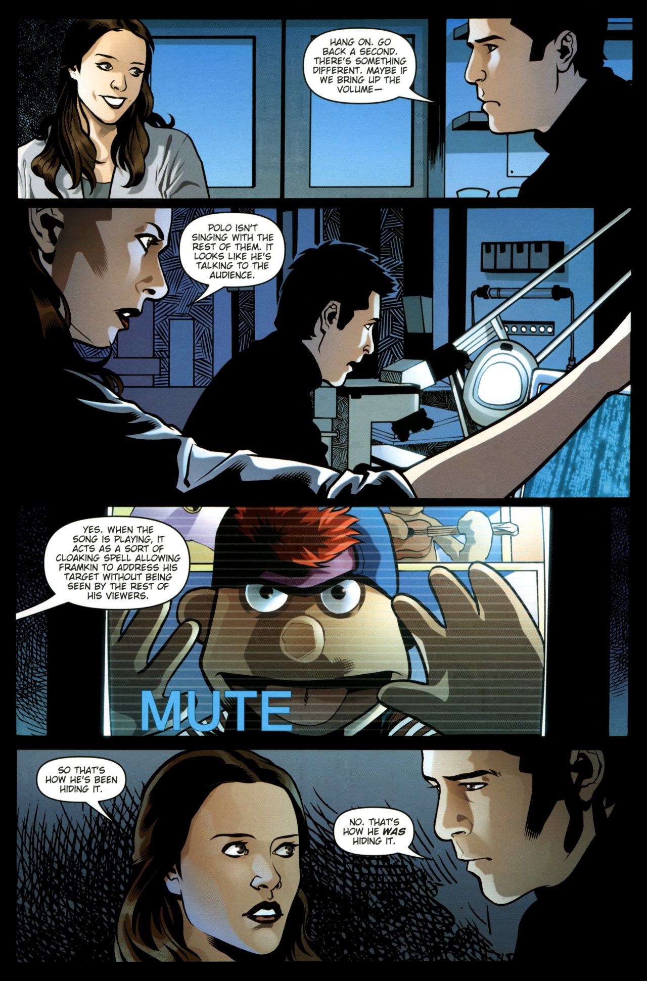 Read online Angel: Smile Time comic -  Issue #3 - 9