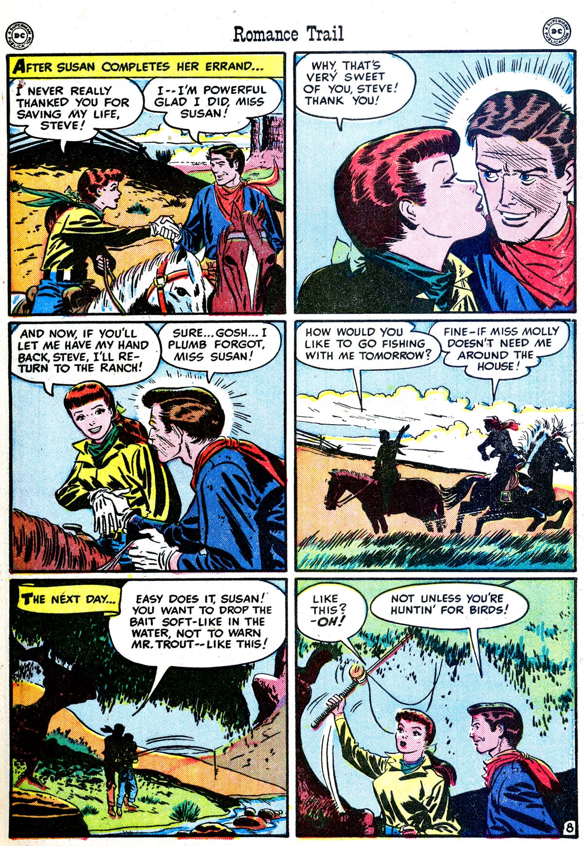 Read online Romance Trail comic -  Issue #1 - 11