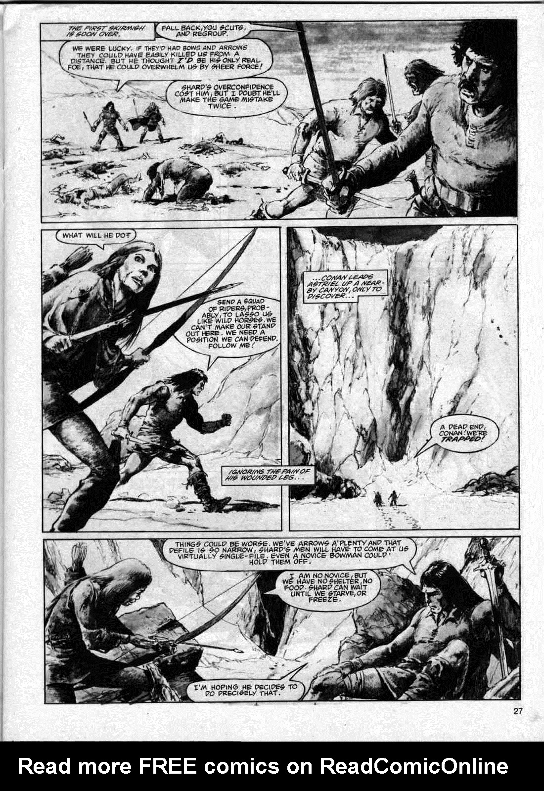 Read online The Savage Sword Of Conan comic -  Issue #74 - 26