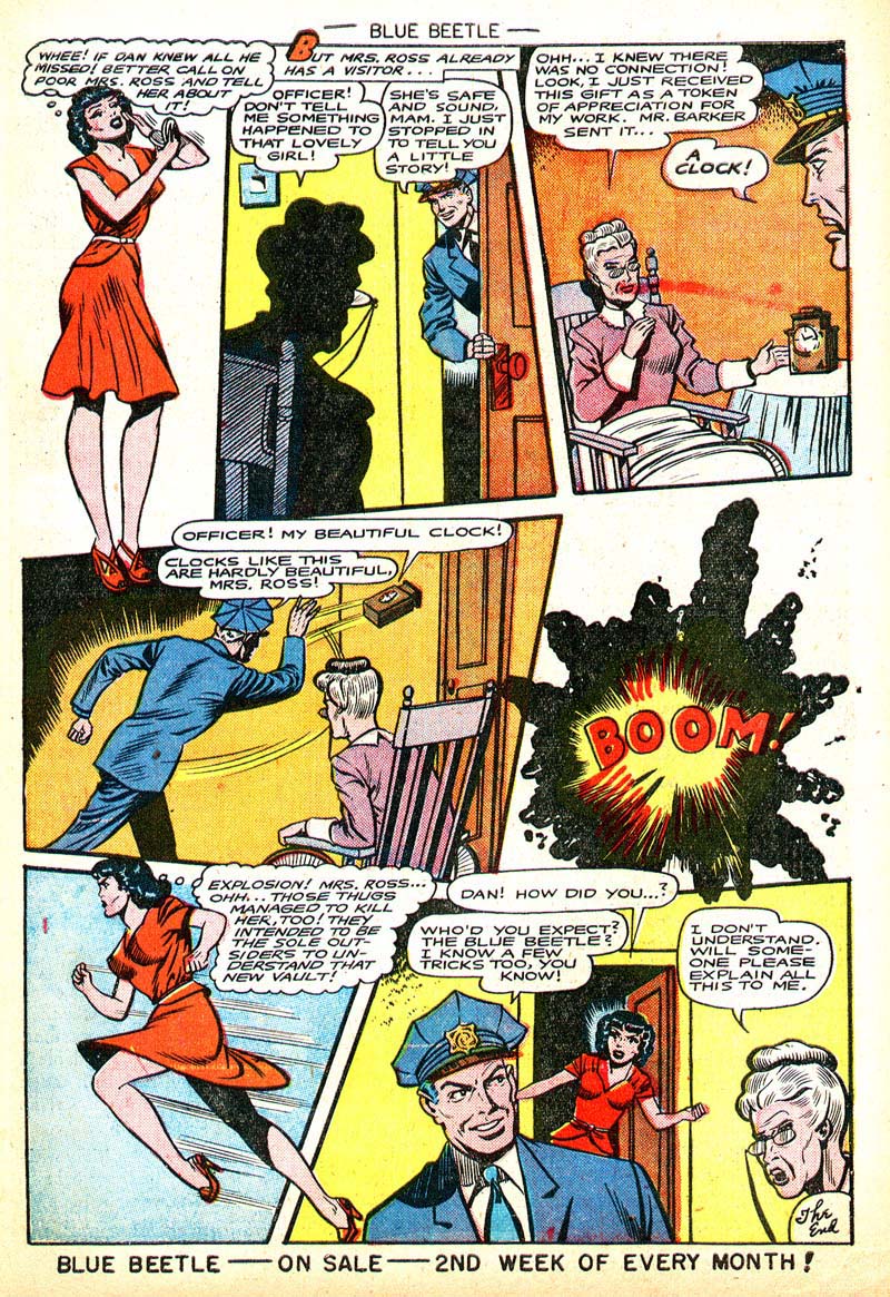 Read online The Blue Beetle comic -  Issue #53 - 21