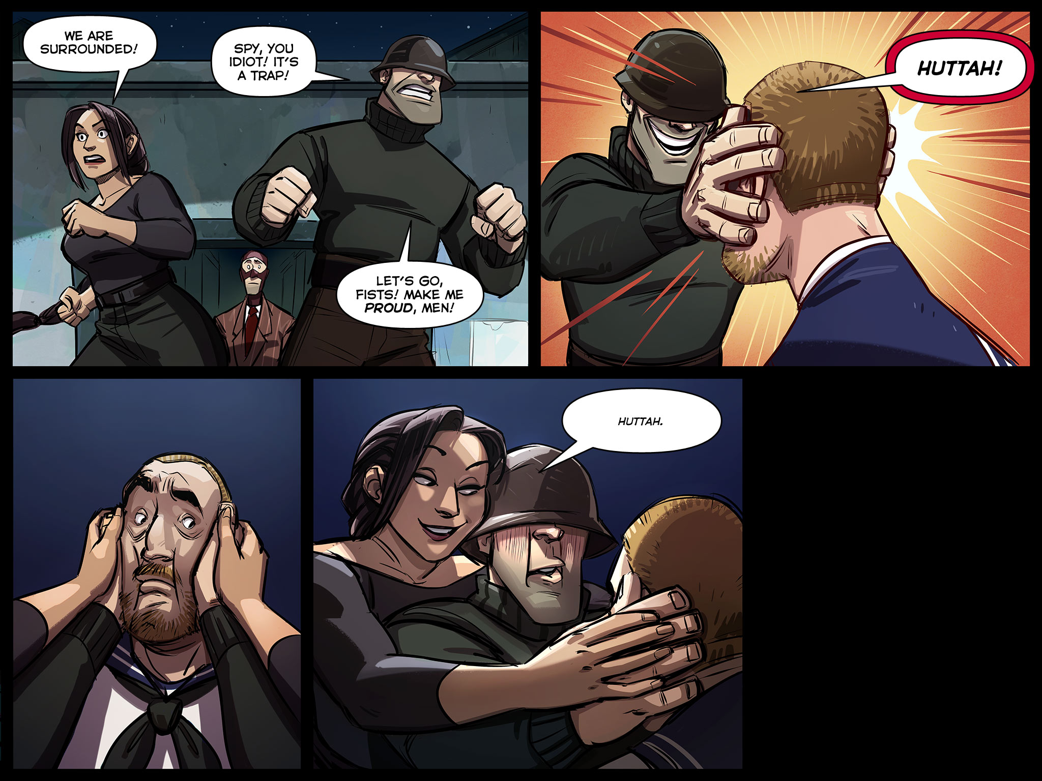 Read online Team Fortress 2 comic -  Issue #4 - 36