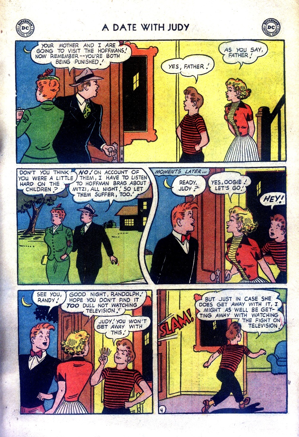 Read online A Date with Judy comic -  Issue #36 - 37