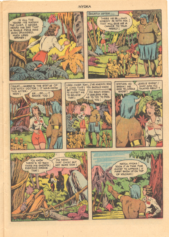 Read online Nyoka the Jungle Girl (1945) comic -  Issue #70 - 5