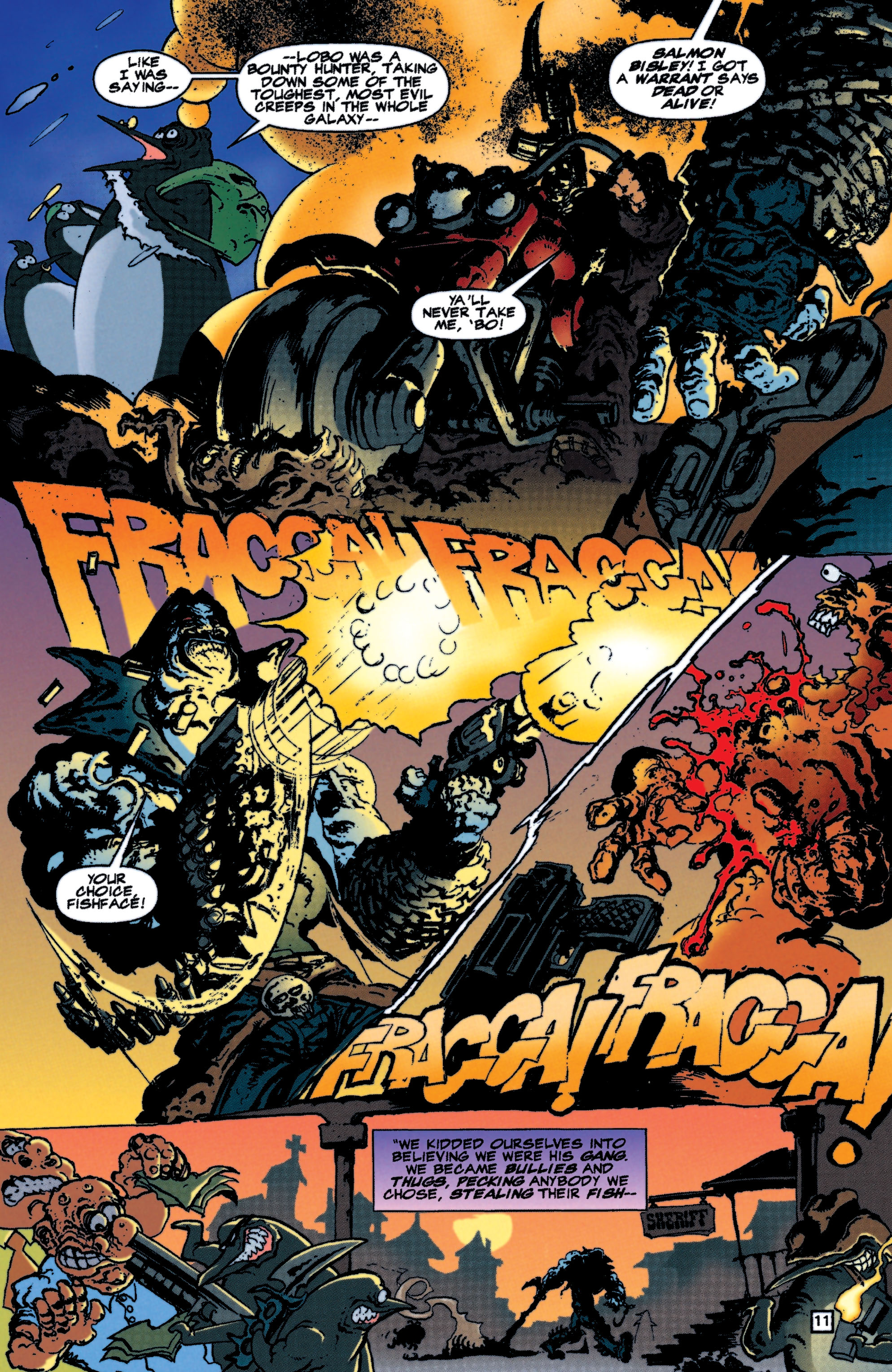 Read online Lobo (1993) comic -  Issue #48 - 12