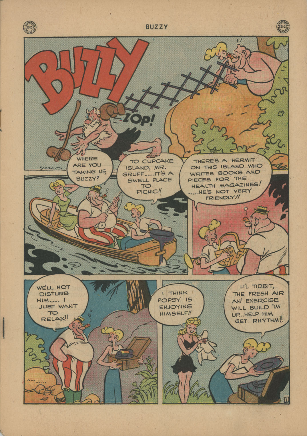 Read online Buzzy comic -  Issue #5 - 3
