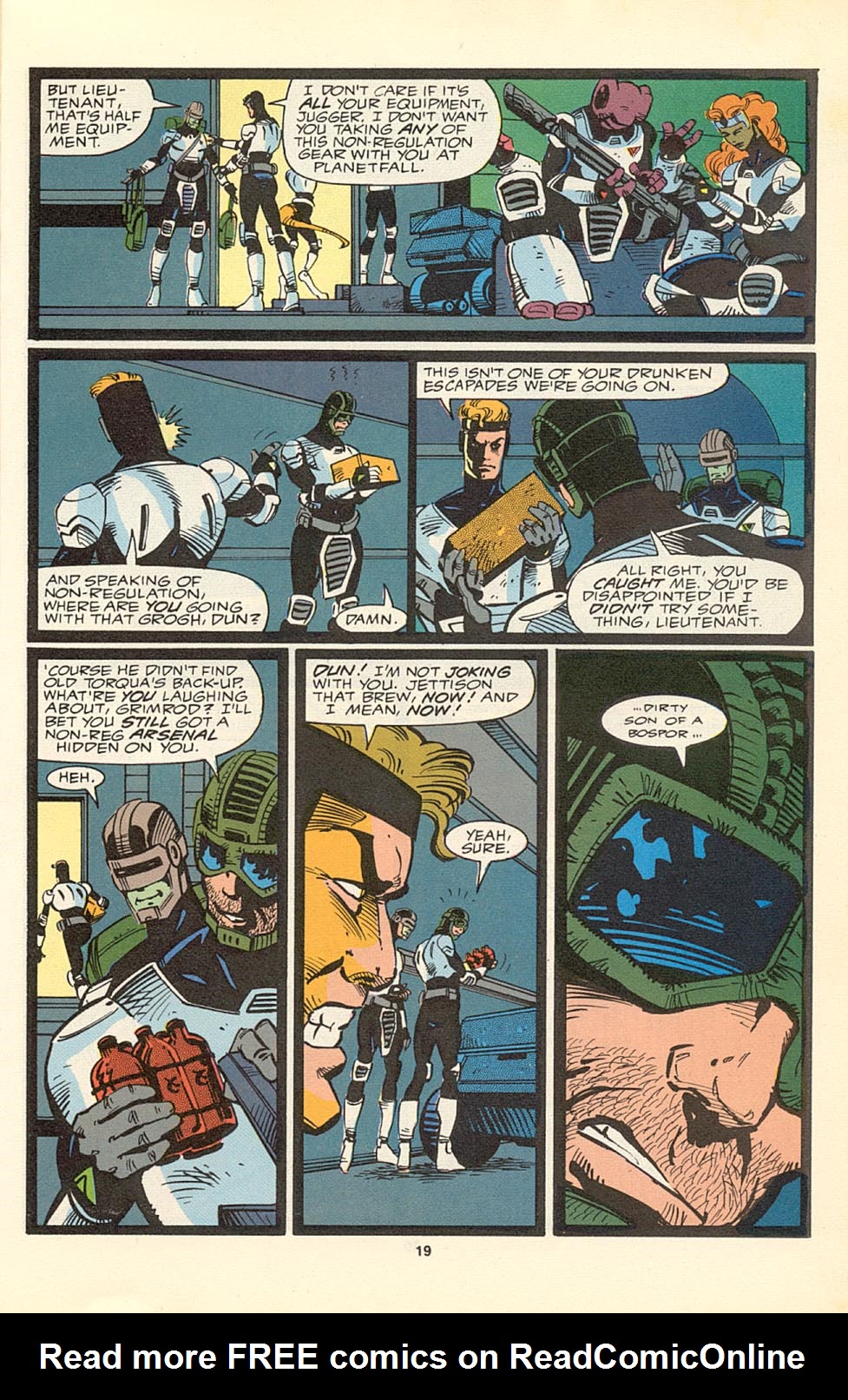 Read online Alien Legion (1987) comic -  Issue #1 - 21