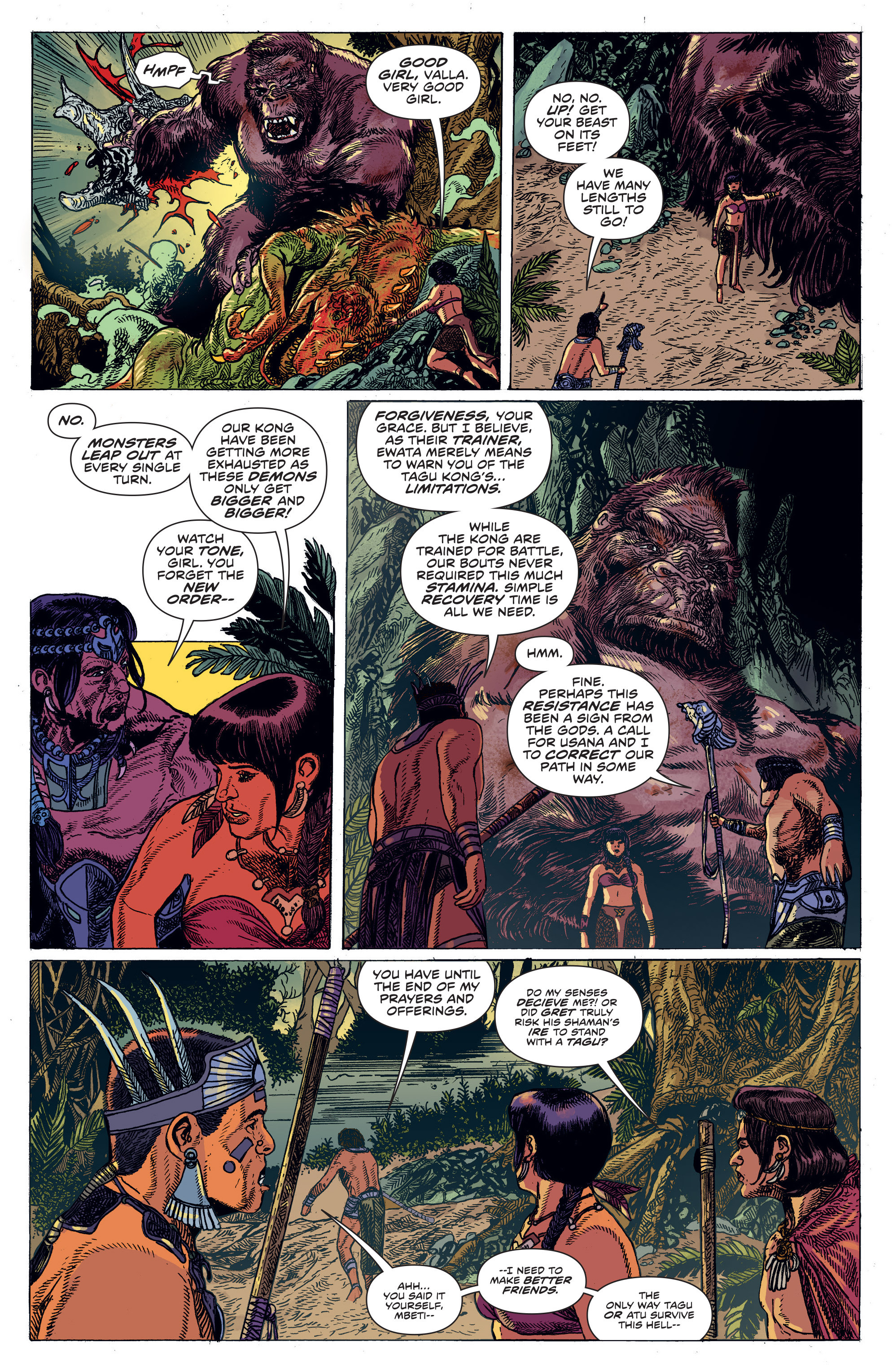 Read online Kong Of Skull Island comic -  Issue #5 - 8