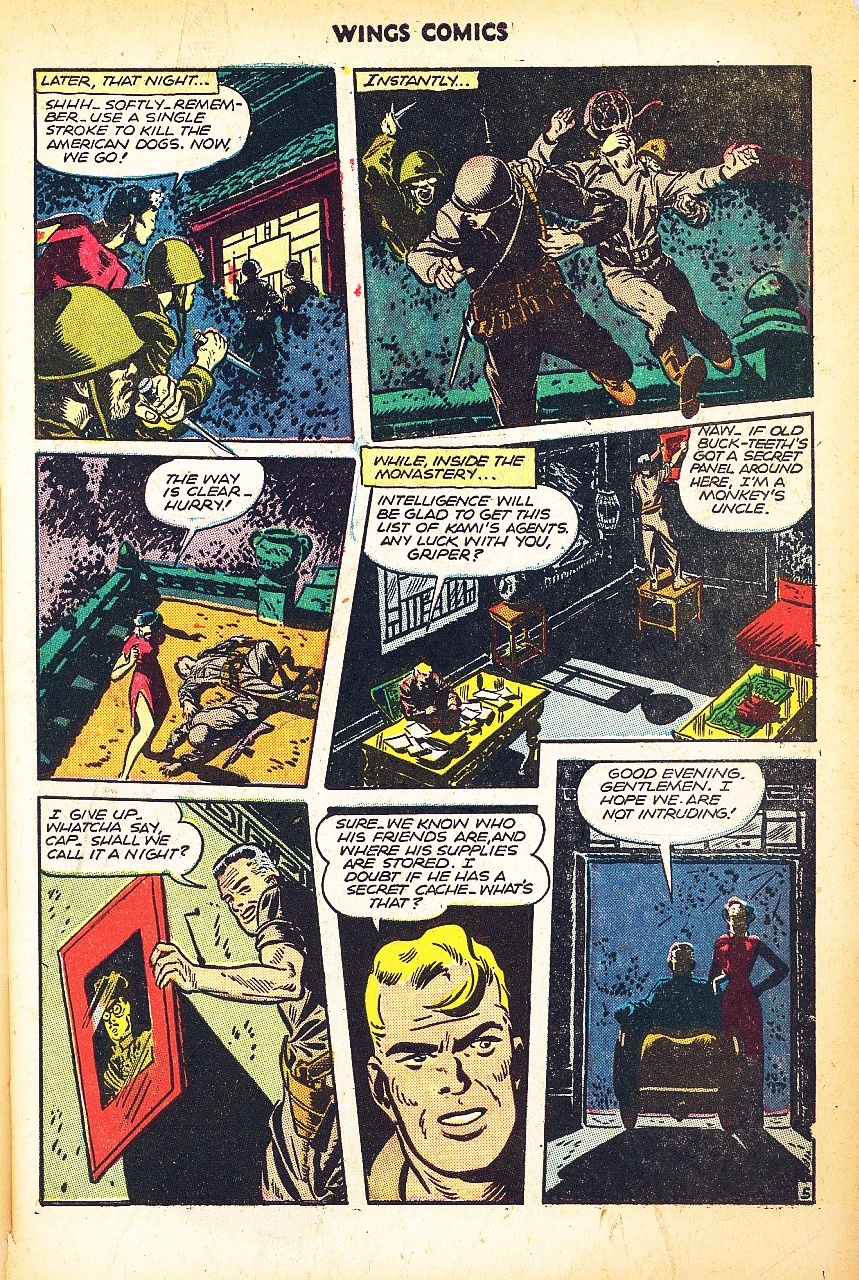 Read online Wings Comics comic -  Issue #71 - 7