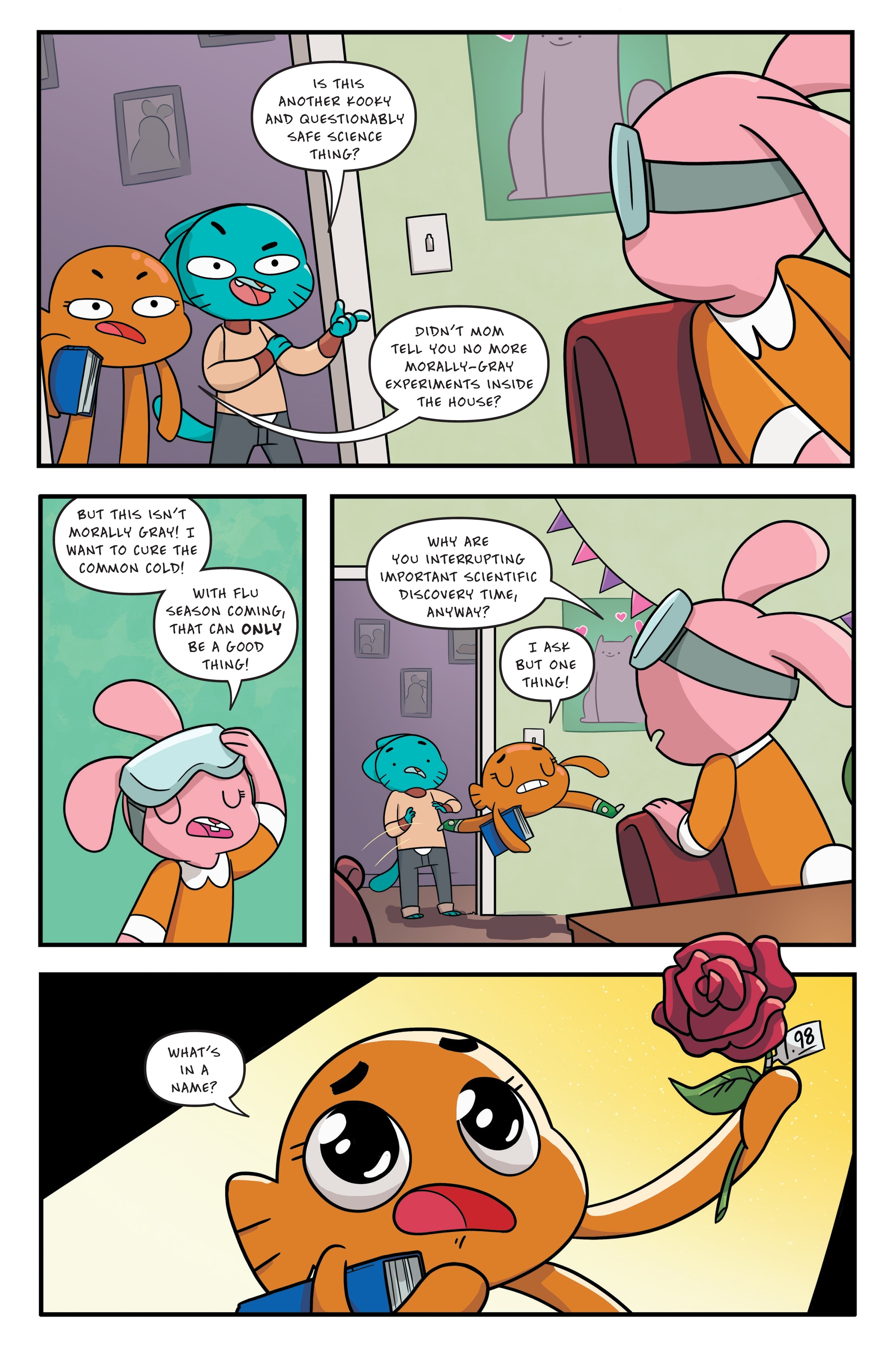 Read online The Amazing World of Gumball: Midsummer Nightmare comic -  Issue # TPB - 9