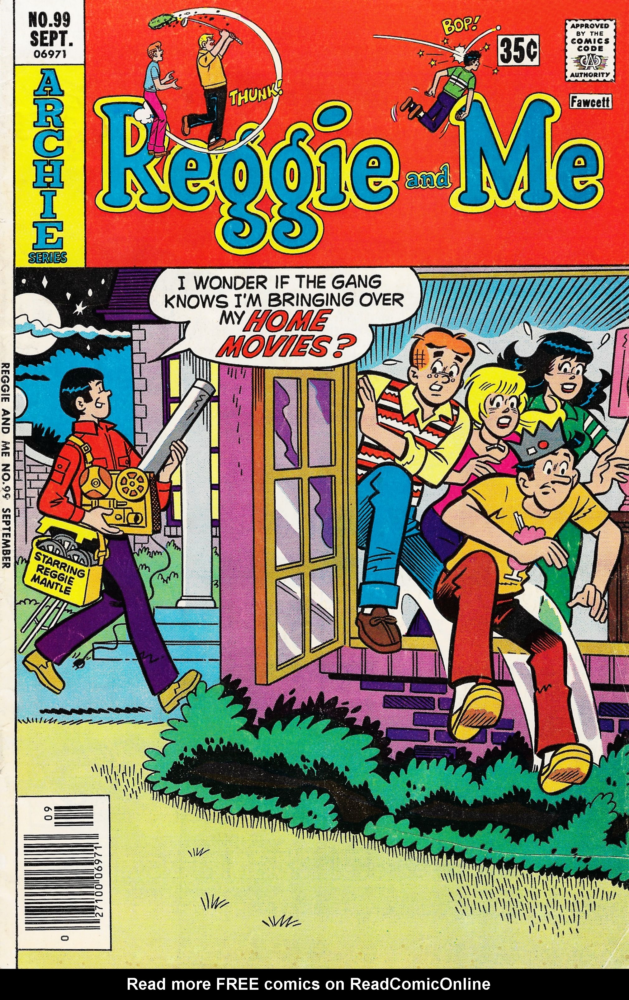 Read online Reggie and Me (1966) comic -  Issue #99 - 1