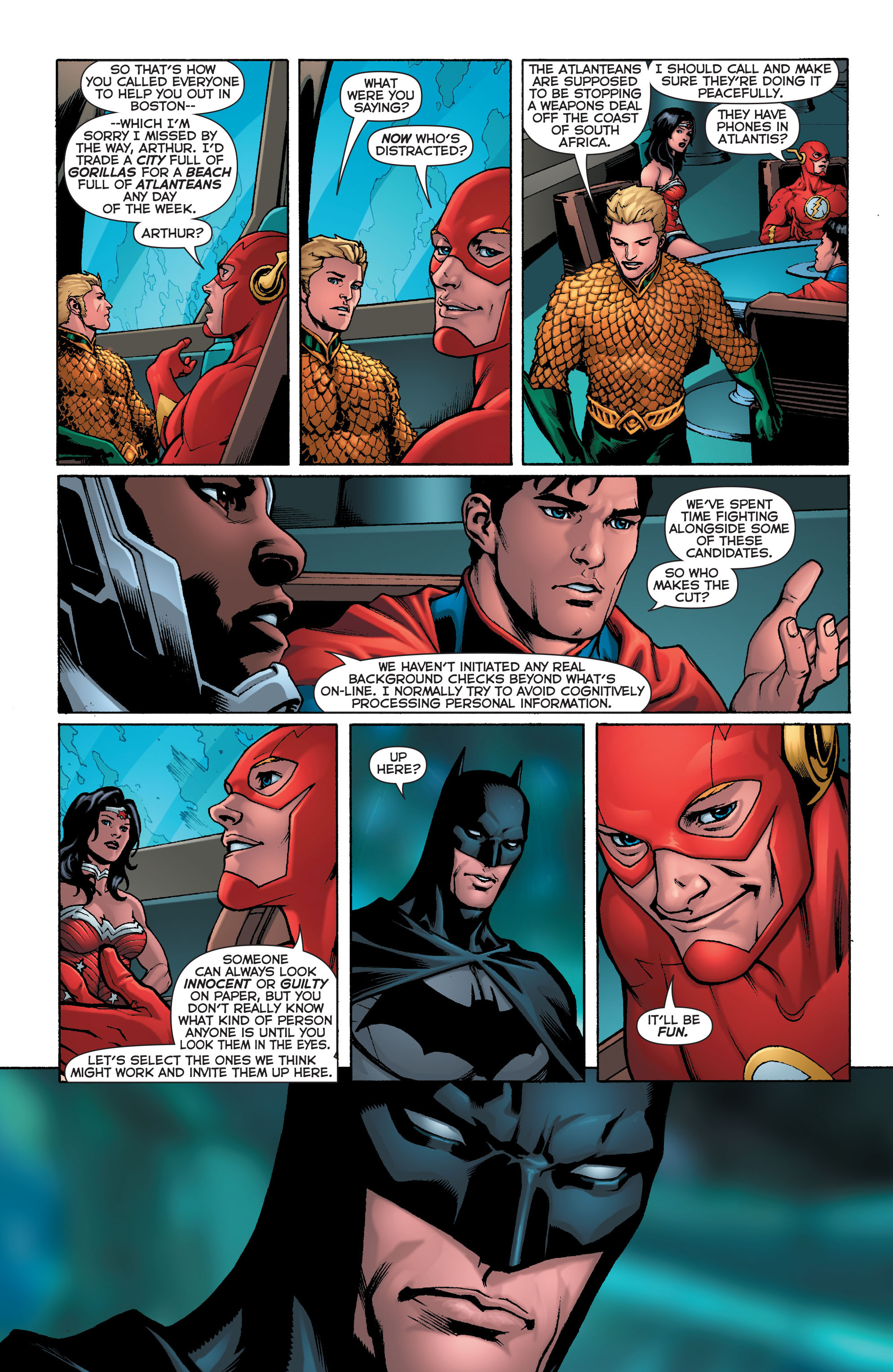 Read online Justice League (2011) comic -  Issue #18 - 10
