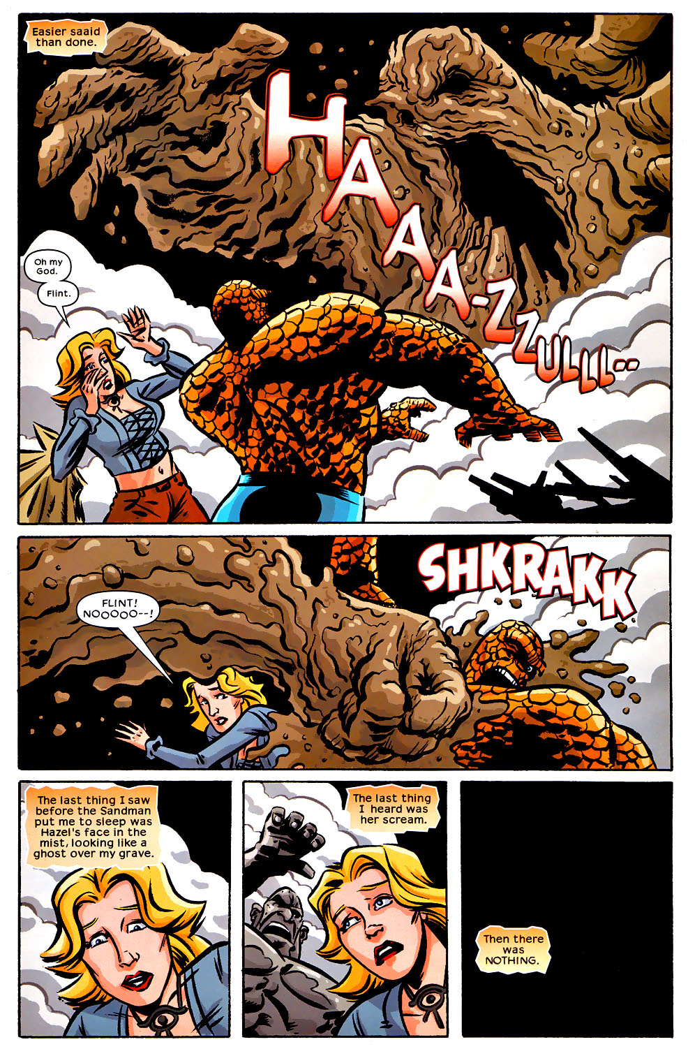 Read online Startling Stories: The Thing - Night Falls on Yancy Street comic -  Issue #3 - 11