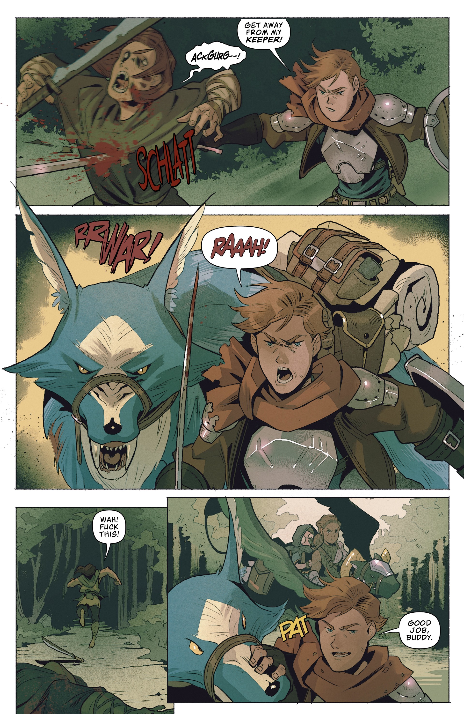 Read online Beastlands: Keepers of the Kingdom comic -  Issue # TPB - 13