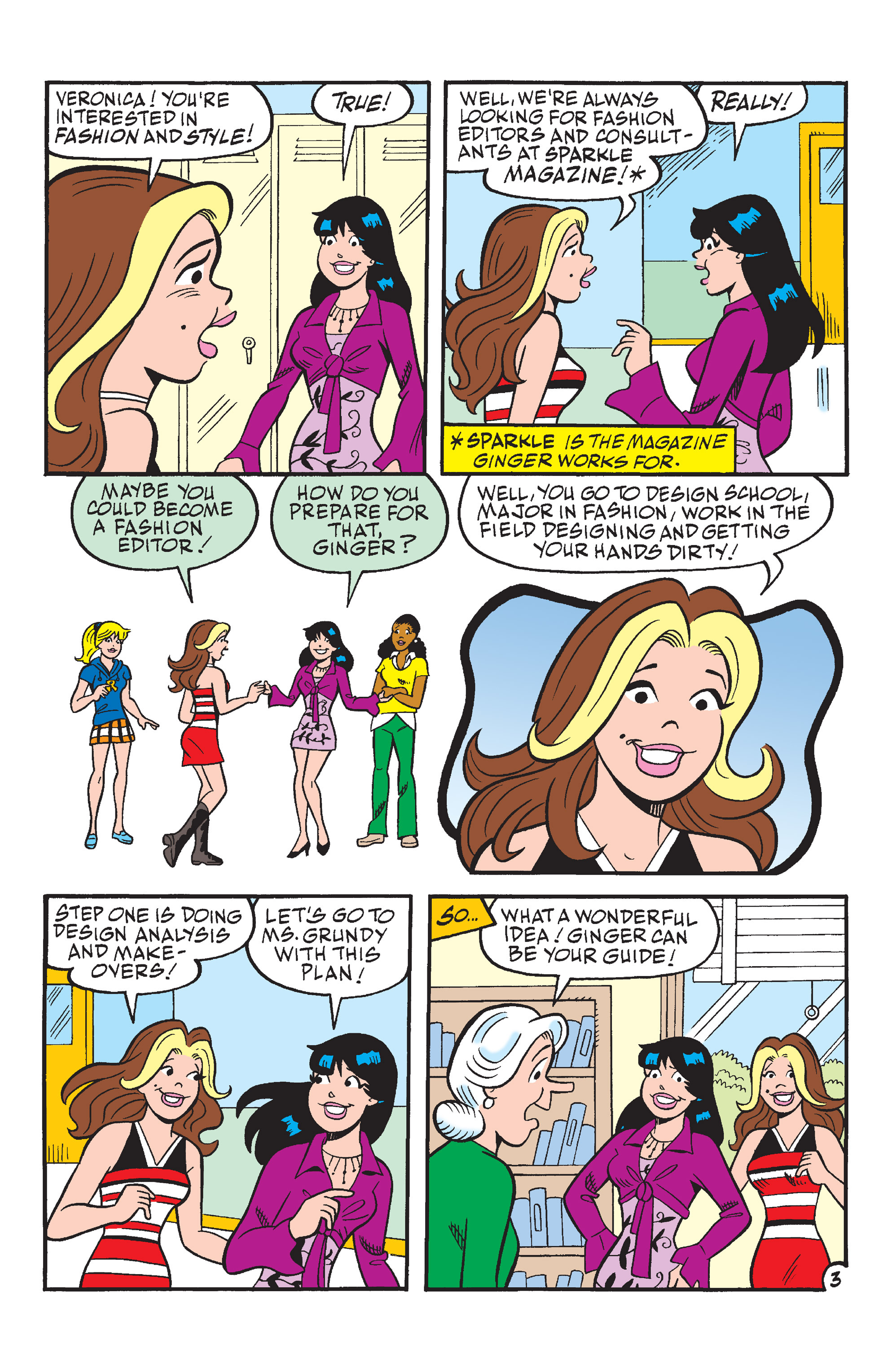 Read online Veronica's Hot Fashions comic -  Issue # TPB - 71