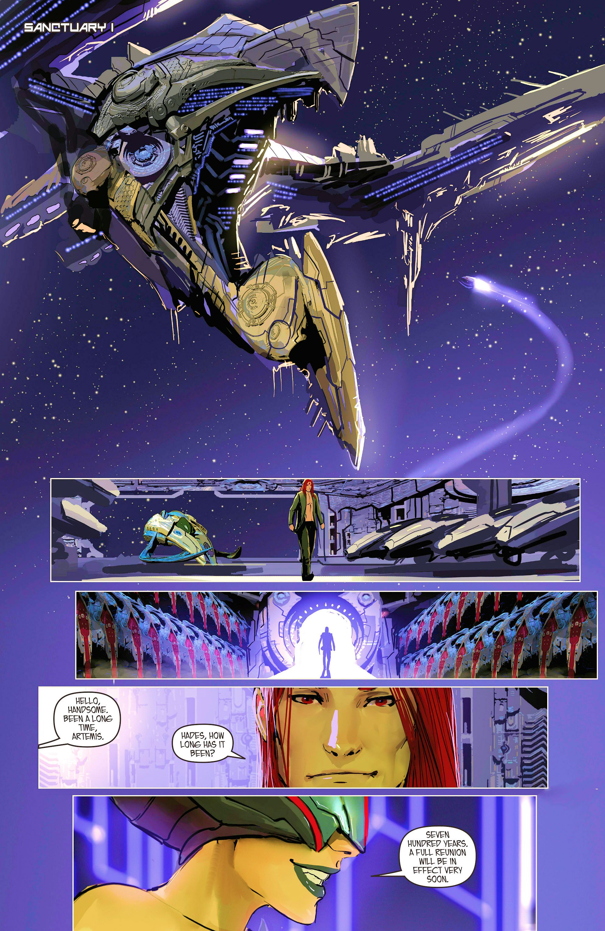 Read online Aphrodite IX (2013) comic -  Issue #8 - 18