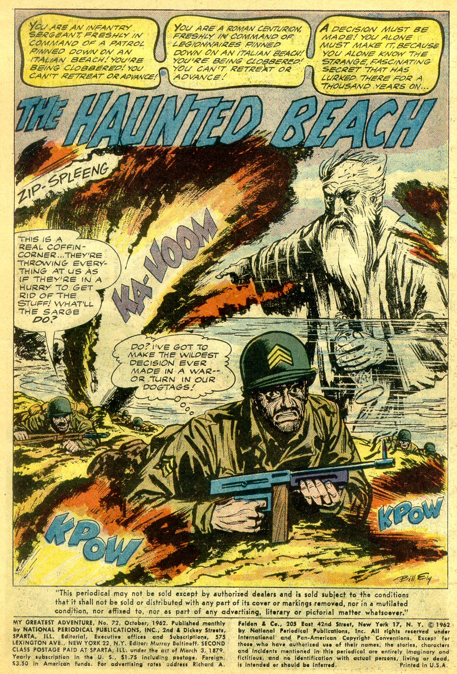 Read online My Greatest Adventure comic -  Issue #72 - 3