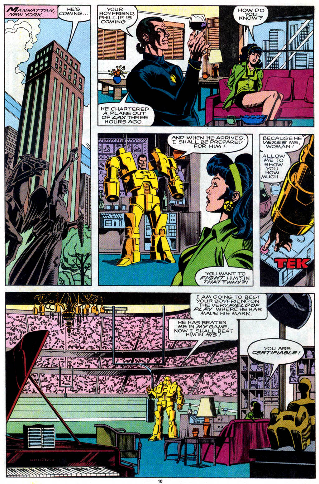 Read online NFL SuperPro comic -  Issue #4 - 9