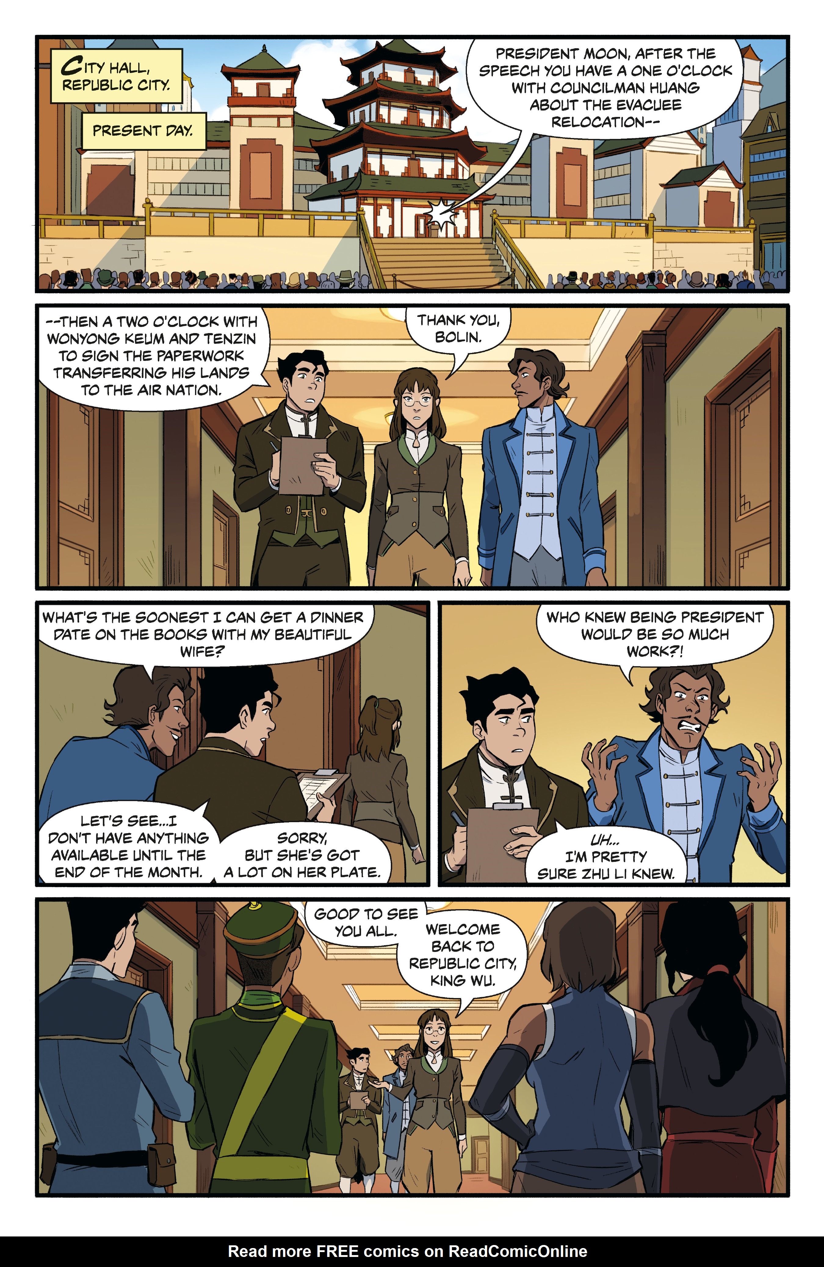 Read online Nickelodeon The Legend of Korra: Ruins of the Empire comic -  Issue # TPB 1 - 11
