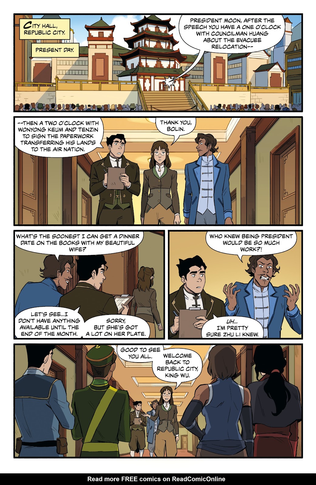Nickelodeon The Legend of Korra: Ruins of the Empire issue TPB 1 - Page 11