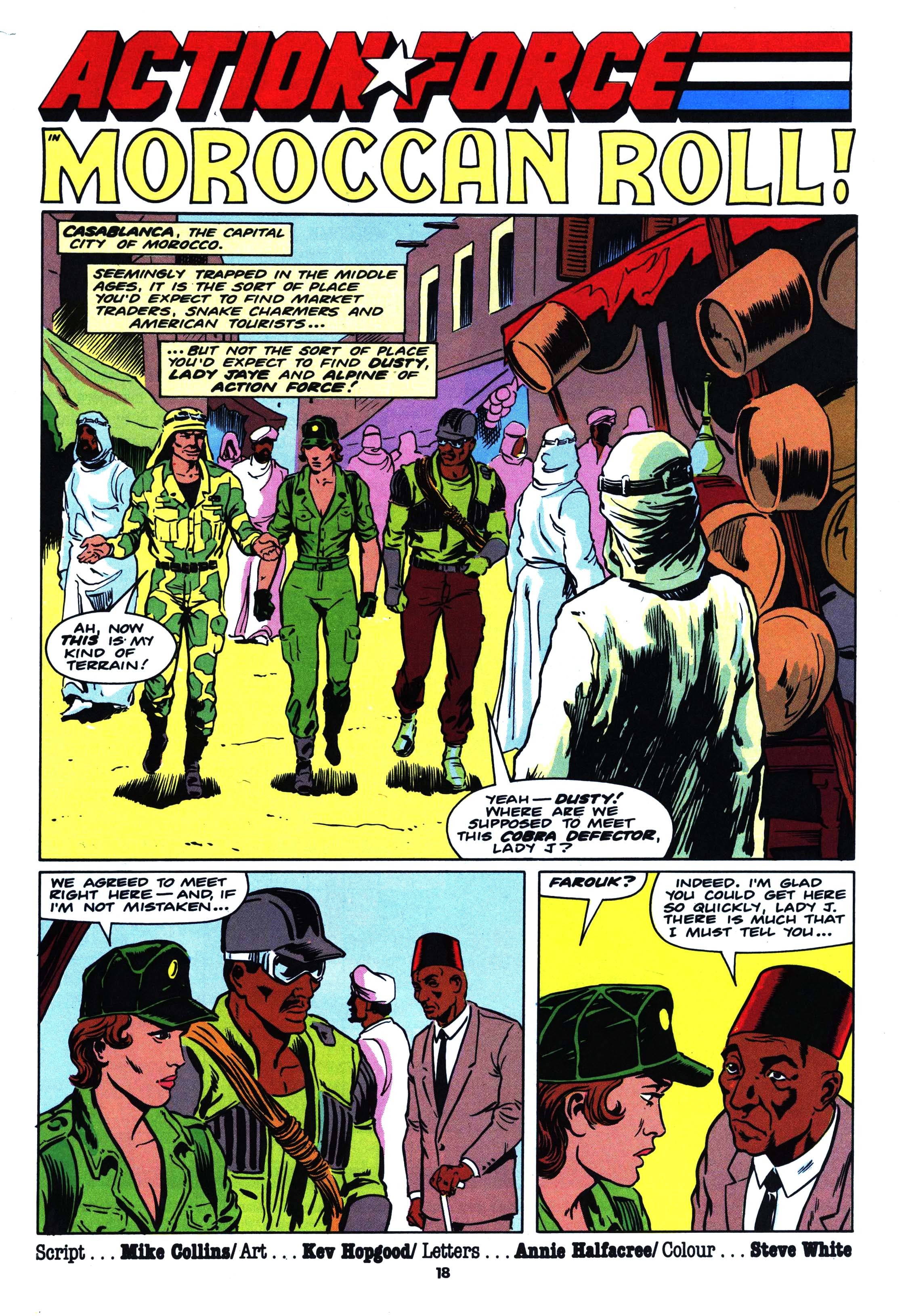 Read online Action Force comic -  Issue #10 - 17