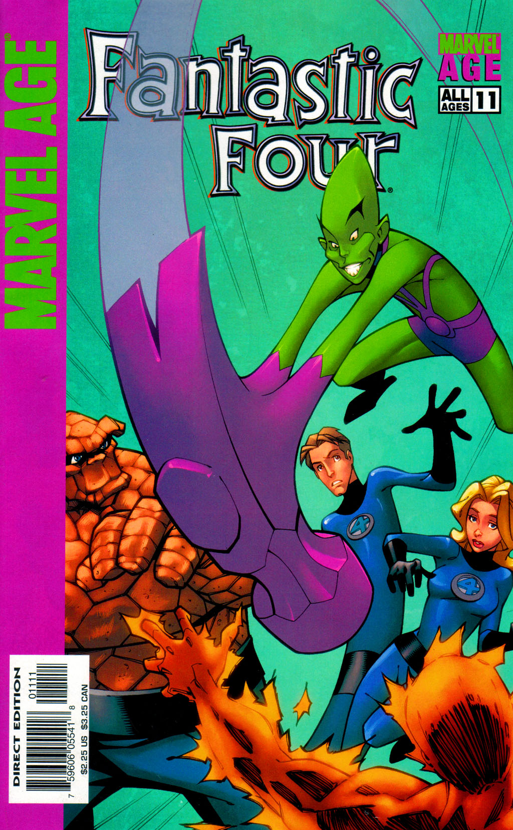 Read online Marvel Age Fantastic Four comic -  Issue #11 - 1