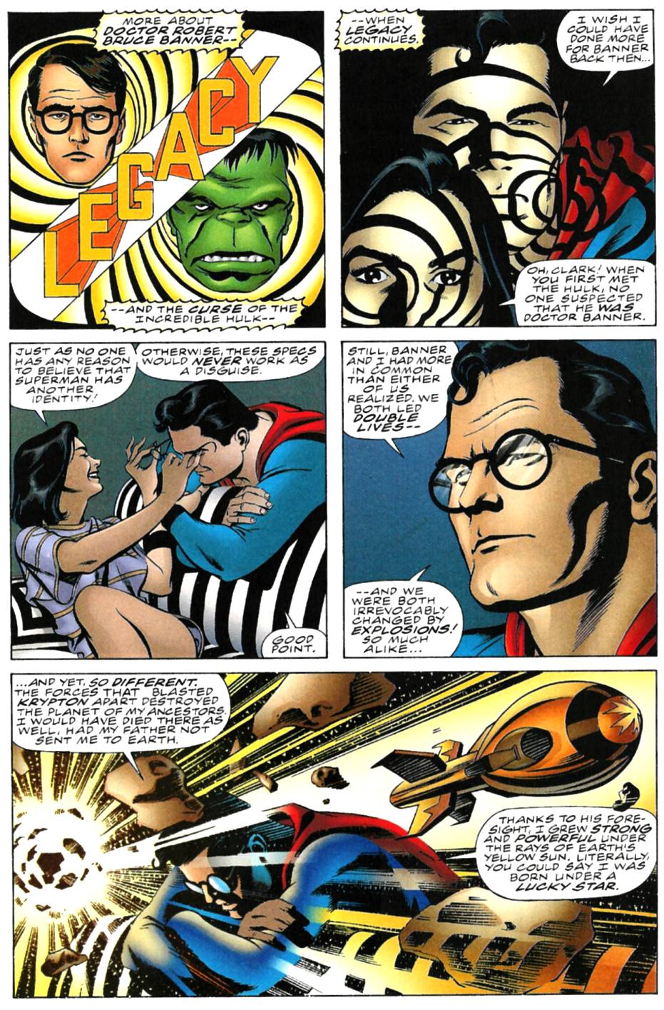 Read online Incredible Hulk vs Superman comic -  Issue # Full - 4