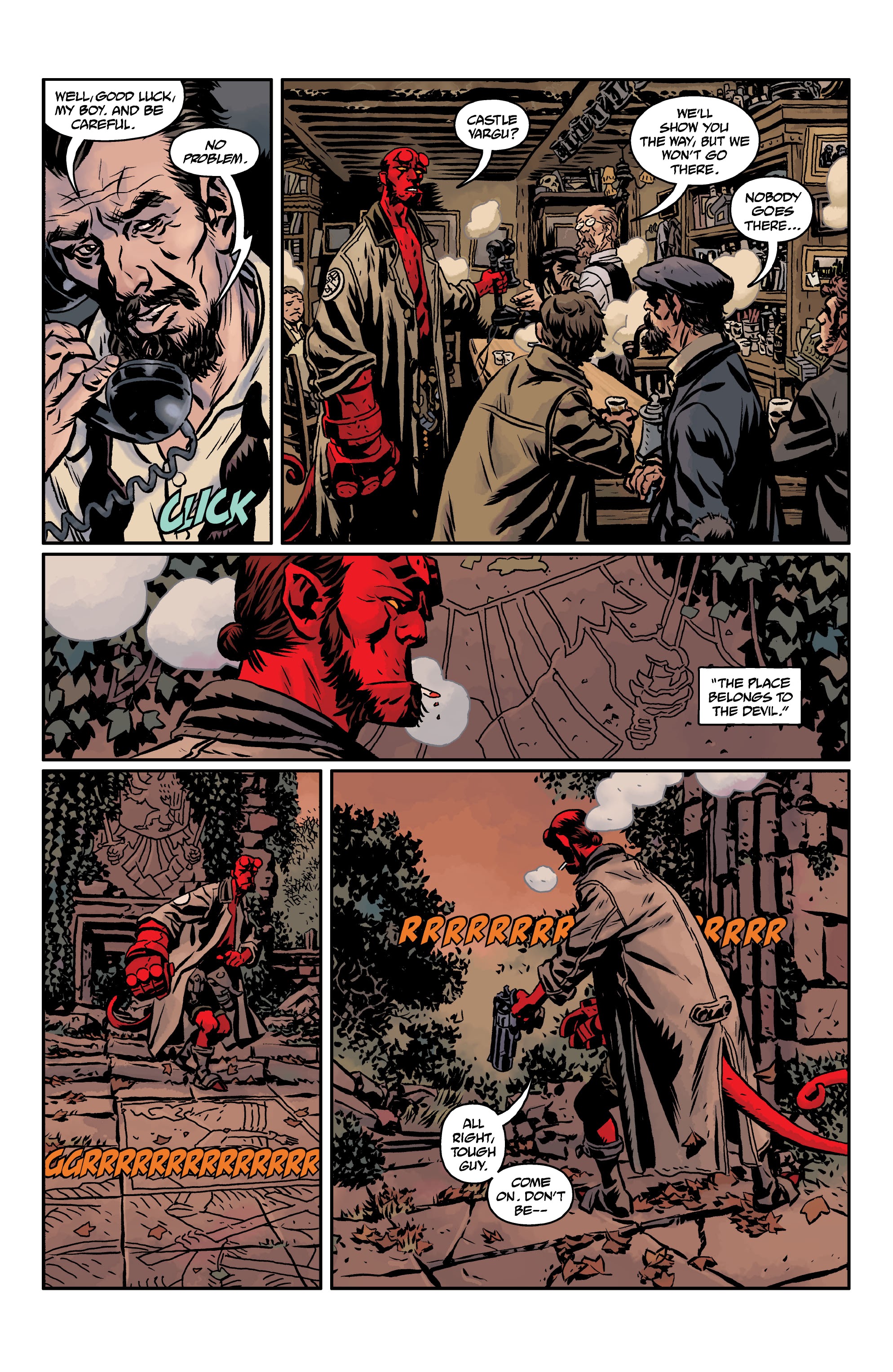 Read online Hellboy and the B.P.R.D.: The Beast of Vargu and Others comic -  Issue # TPB (Part 1) - 10
