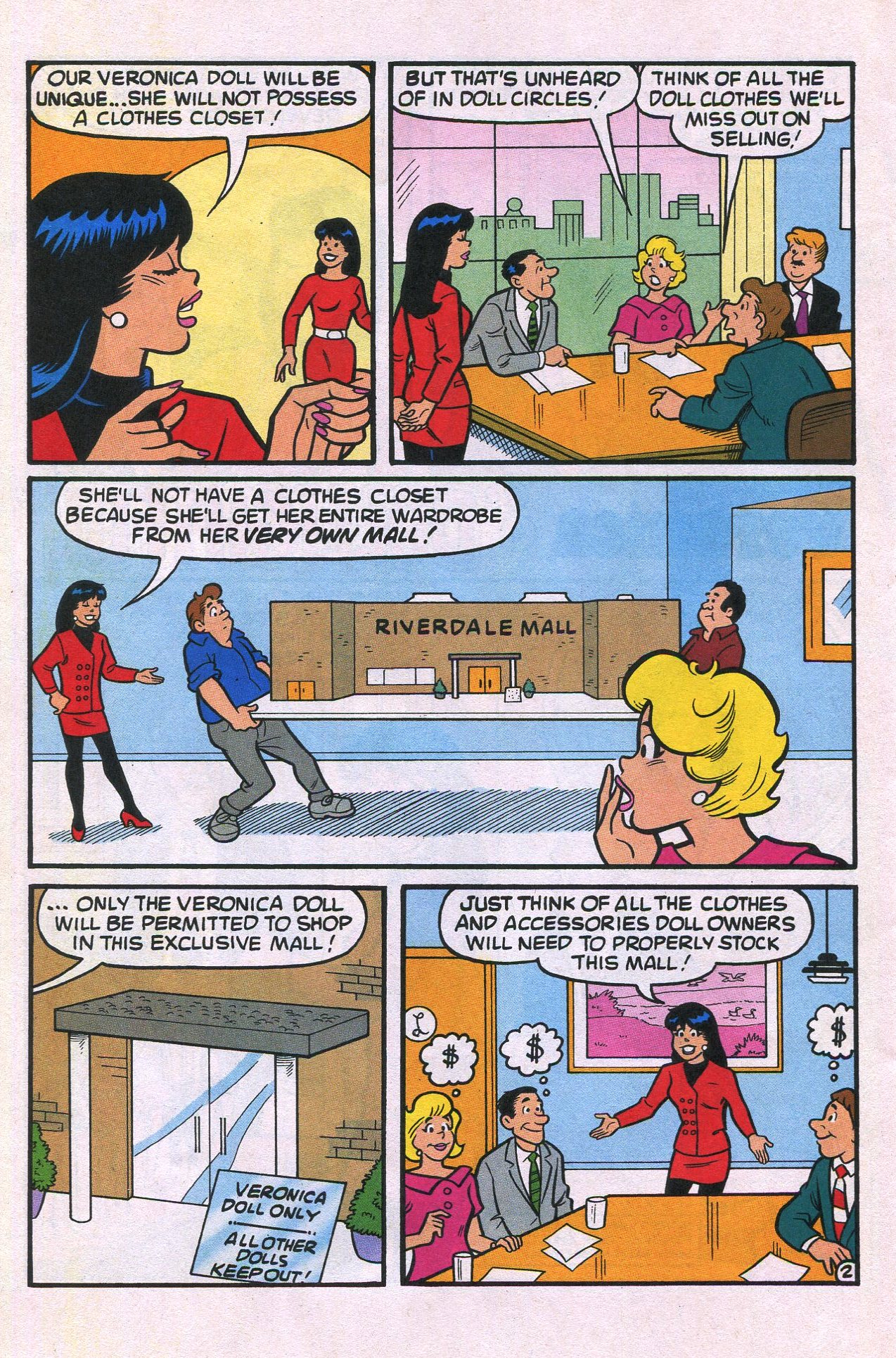 Read online Veronica comic -  Issue #85 - 30