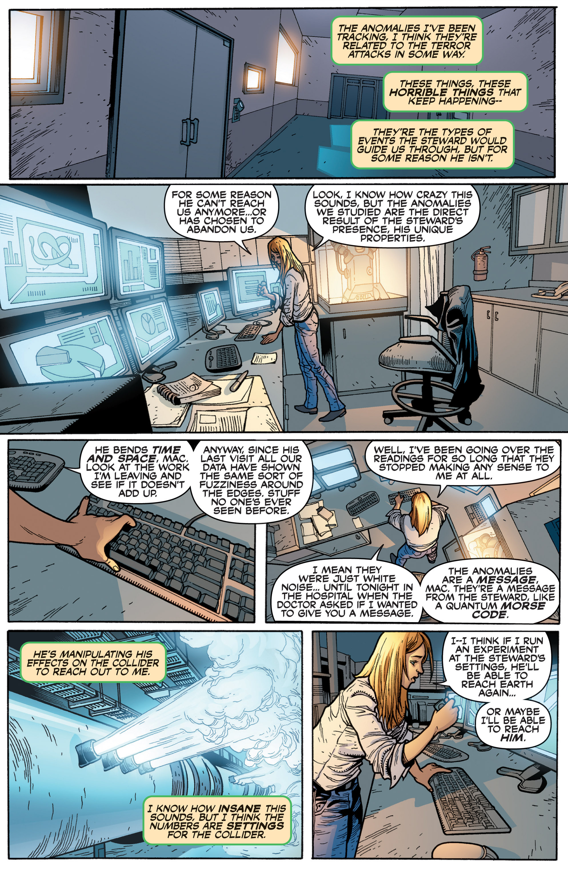 Read online Days Missing: Enox comic -  Issue # Full - 33