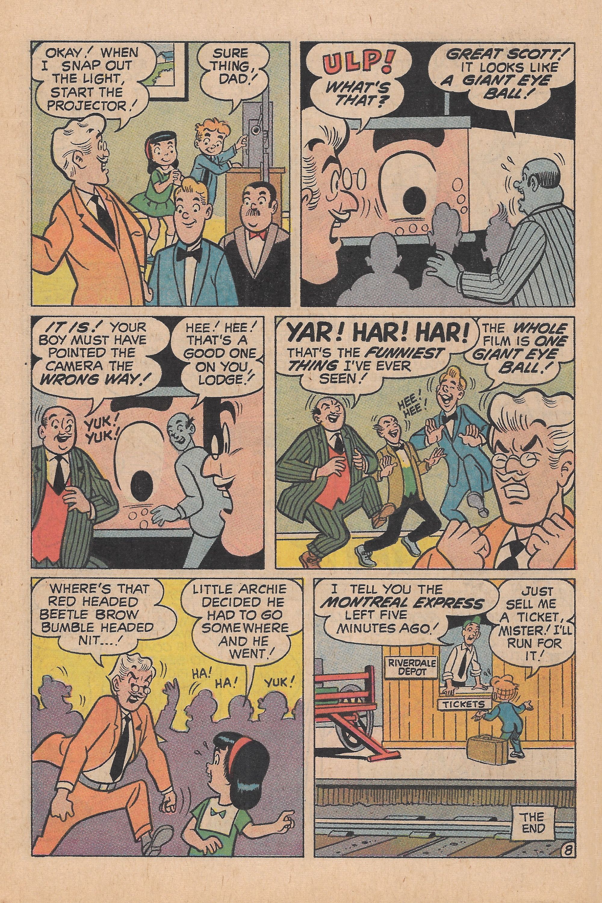 Read online The Adventures of Little Archie comic -  Issue #54 - 58