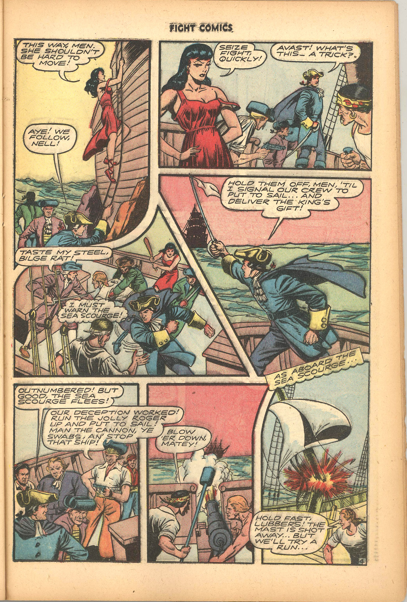 Read online Fight Comics comic -  Issue #48 - 33