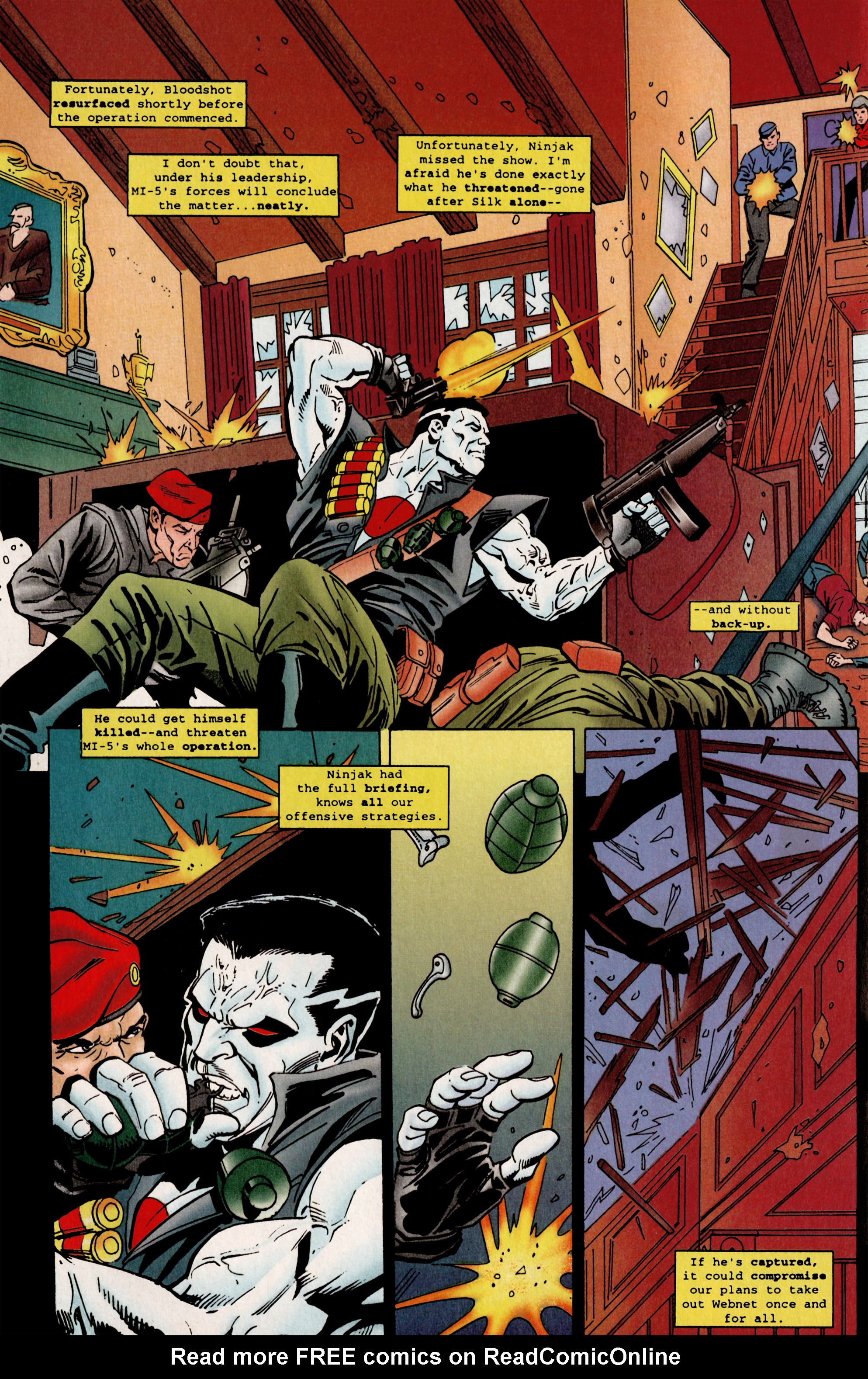 Read online Ninjak (1994) comic -  Issue #19 - 16